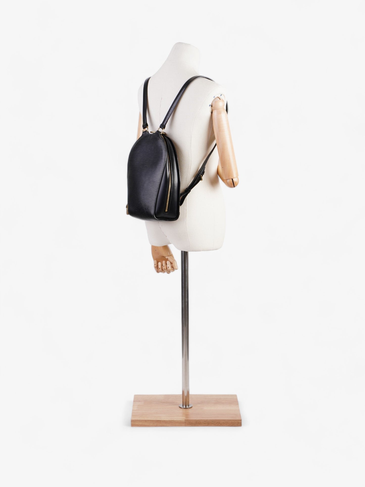 Louis Vuitton Mabillon Epi Leather Black Handbag