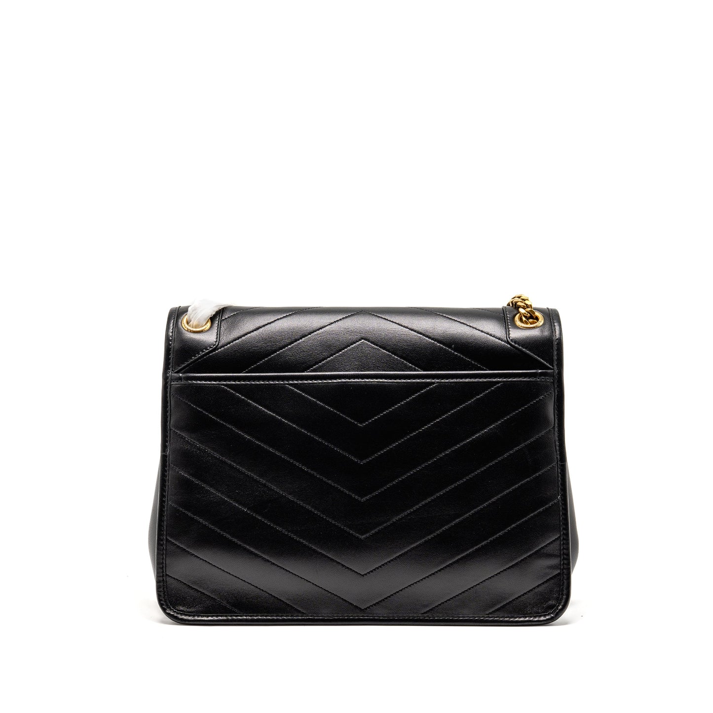 YSL Saint Laurent Saint Laurent Niki Purse Lambskin Travel Bag Black Large