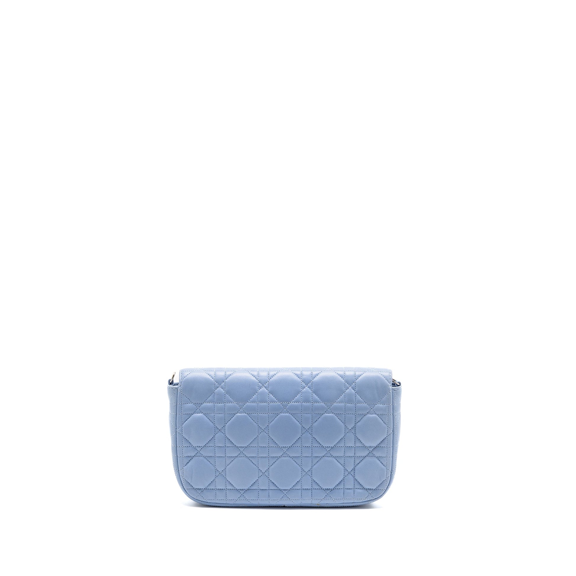 Dior Miss Crossbody Purse Lambskin Light Handbag Blue Crossbody Bag