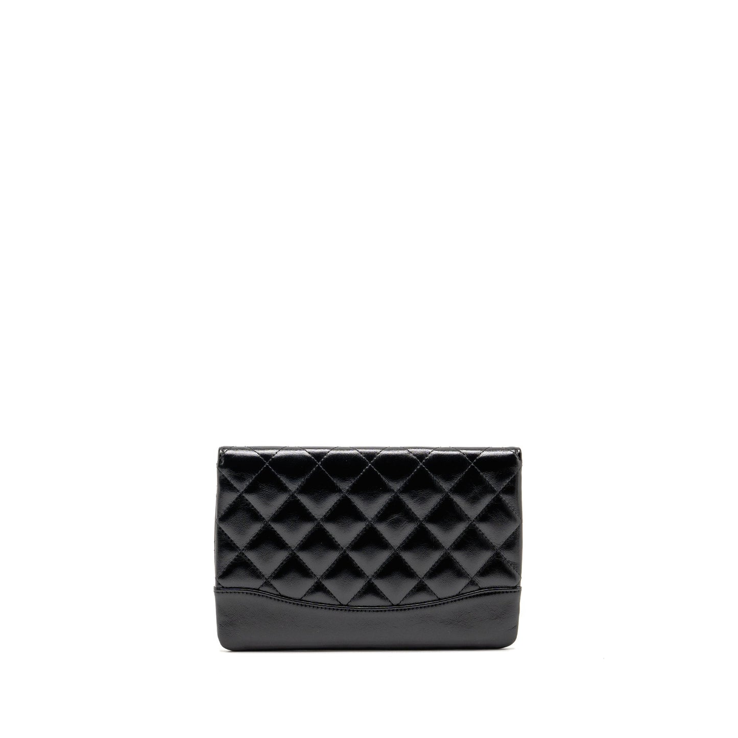 Chanel 24s 31 shiny Lambskin LGHW Microchip Black Clutch Bag 3
