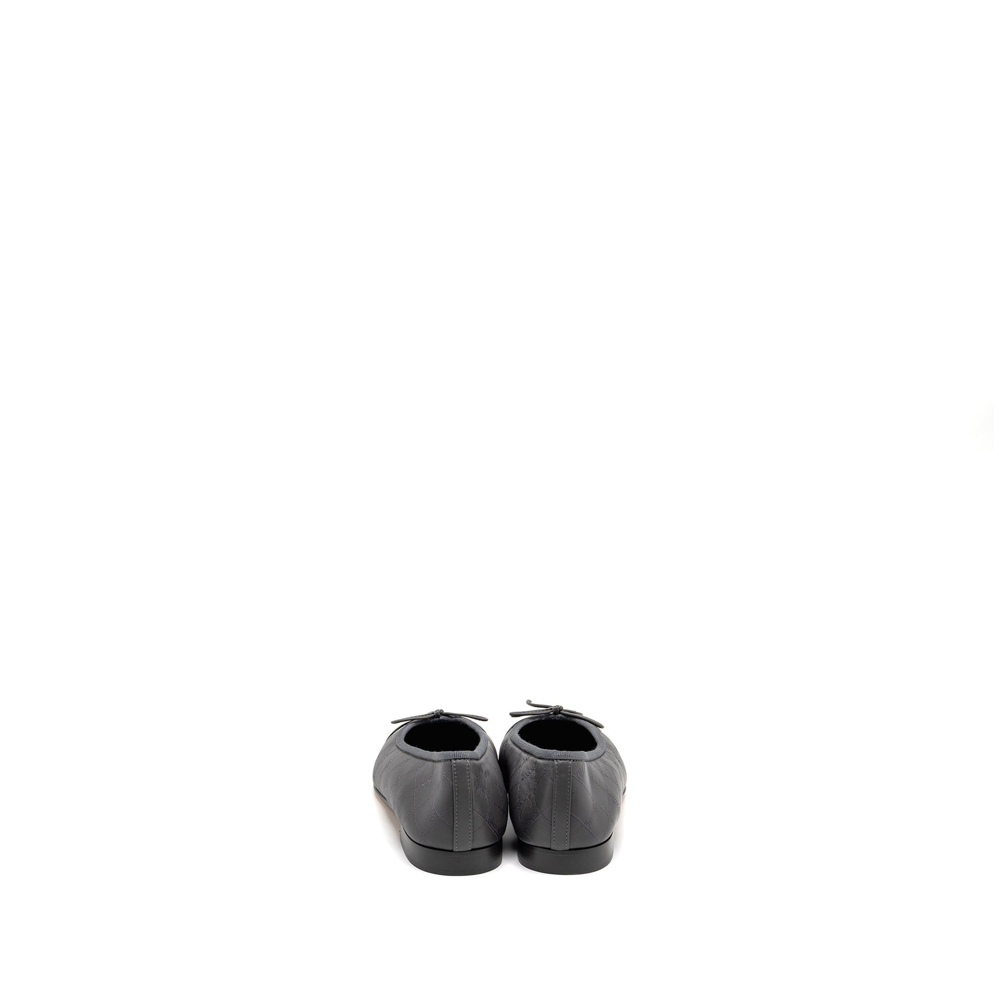 Chanel rey Black Grey Shoes