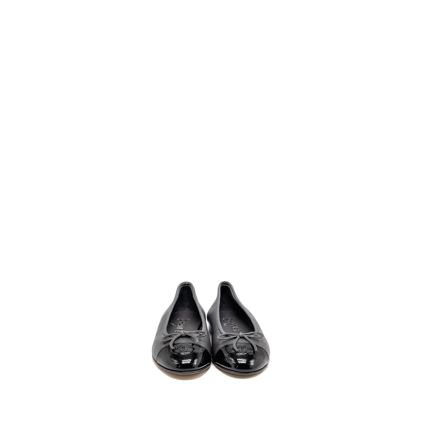 Chanel rey Black Grey Shoes