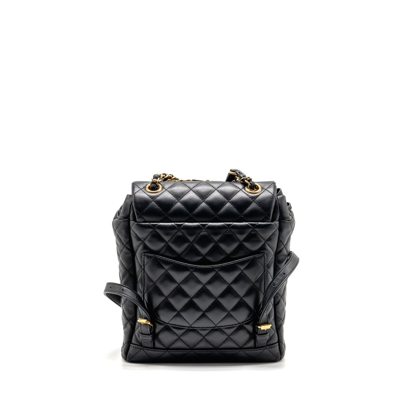 Chanel Urban Spirit Quilted Backpack Calfskin GHW Black Small