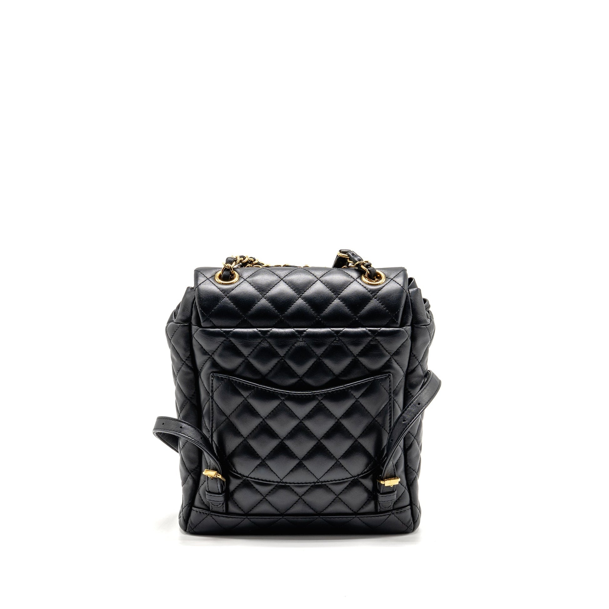 Chanel Urban Spirit Quilted Backpack Calfskin GHW Black Small