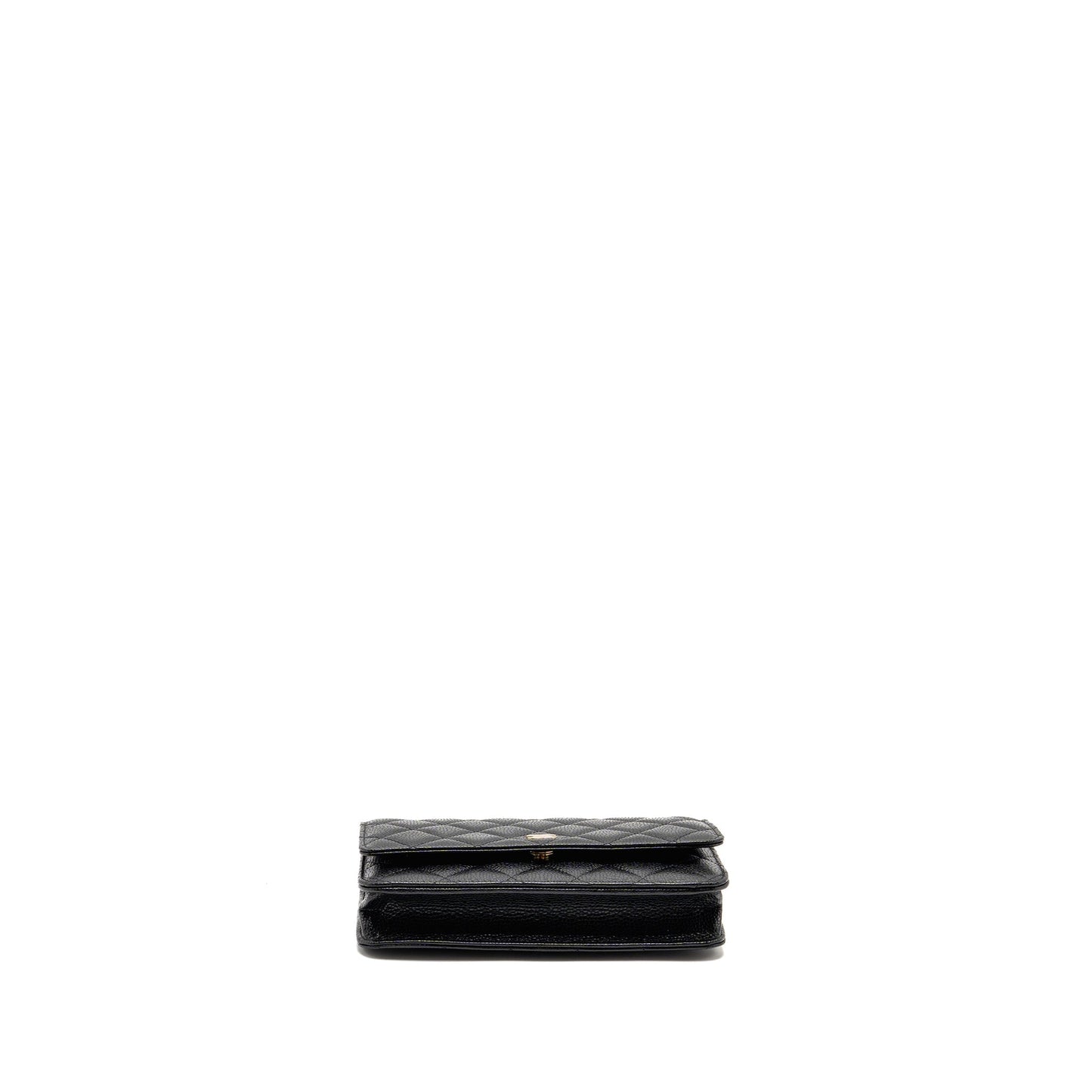 Chanel Classic On Caviar GHW microchip Black Wallet Case Ghwmicrochip 1