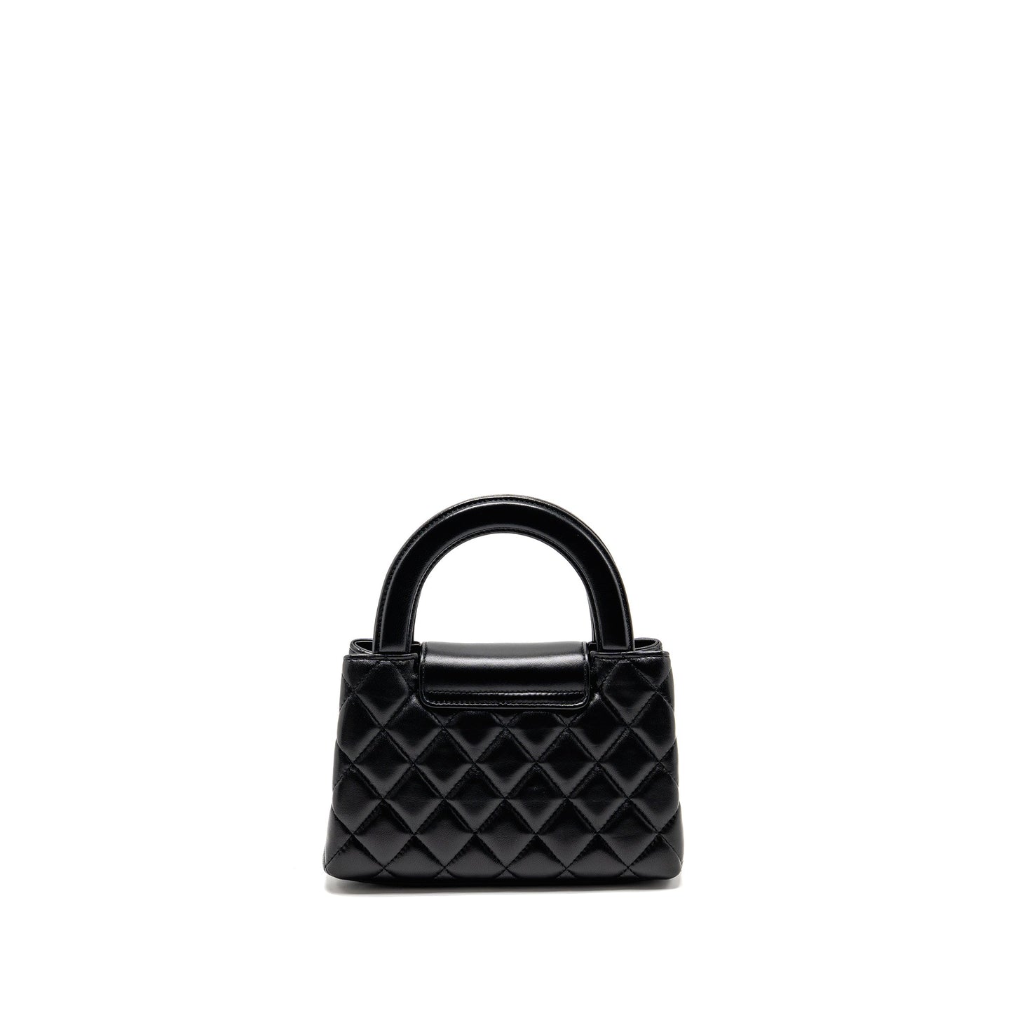 Chanel 25A Kelly Shopping Lambskin GHW microchip Black Tote Bag
