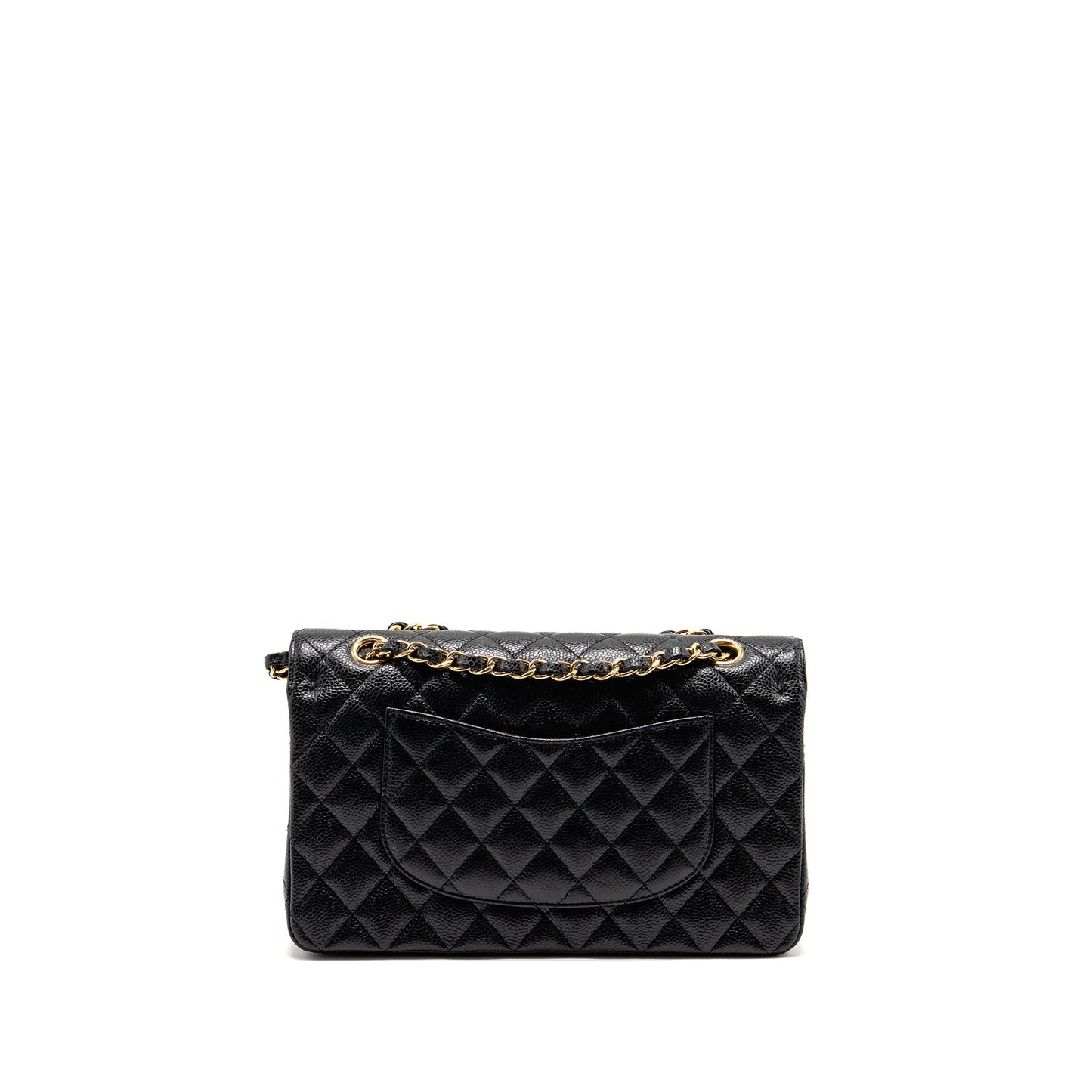 Chanel Classic Double Flap Caviar GHW Black Shoulder Bag Ghw 36