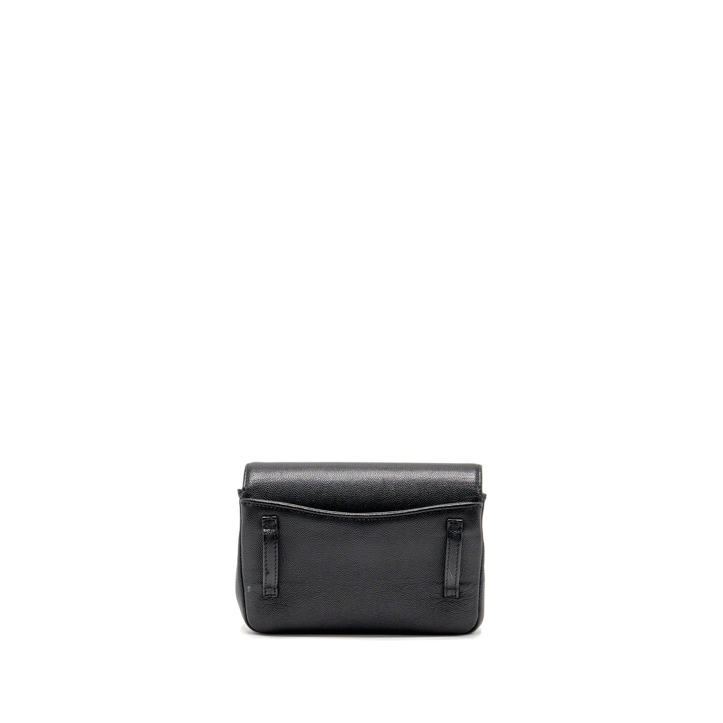 Chanel 19c Captain Belt Waist Caviar GHW Black Gold Hat