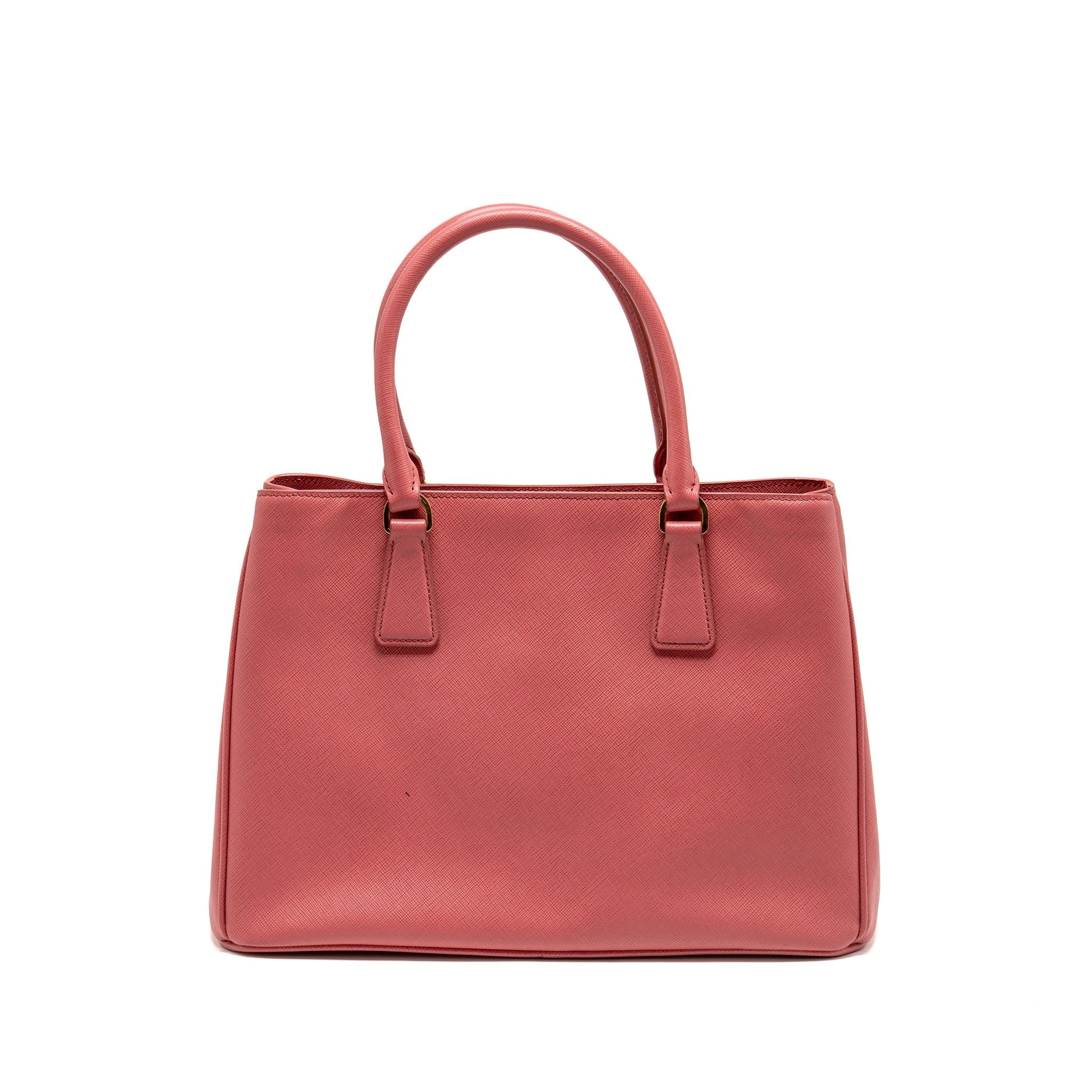 Prada Saffiano Tote Purse Galleria Saffiano Handbag Leather Pink Tote Bag