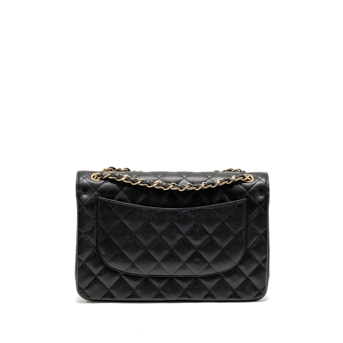 Chanel Jumbo Classic Double Flap Caviar GHW Black Shoulder Bag Ghw 10