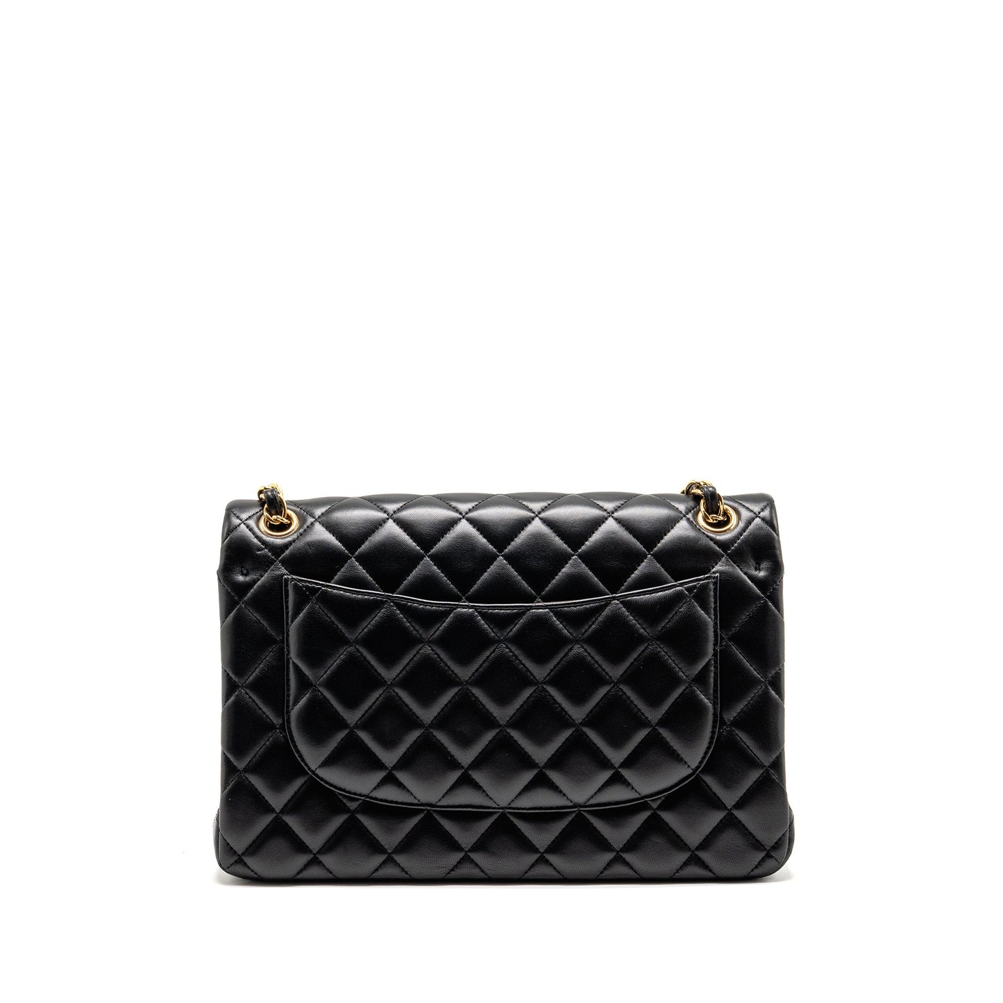 Chanel Jumbo Classic Double Flap Lambskin GHW Black Shoulder Bag Ghw 3