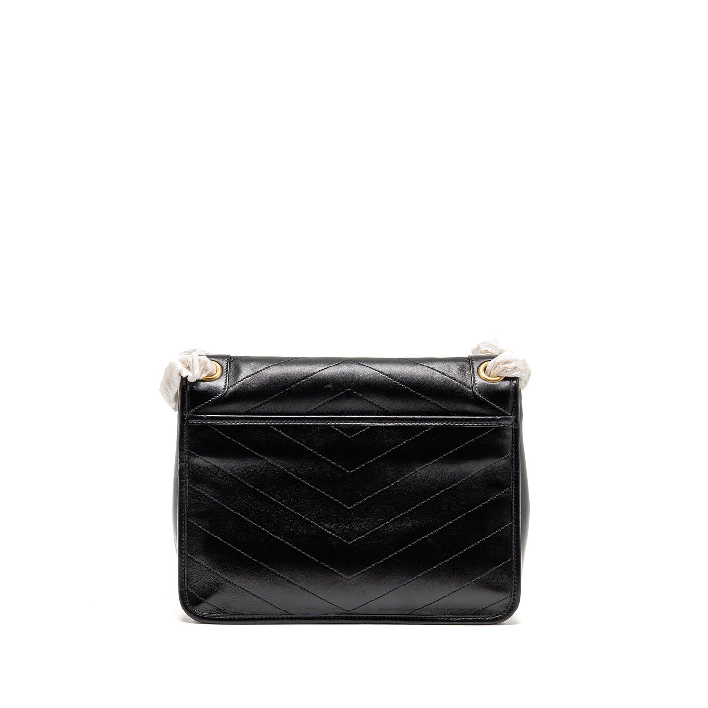 YSL Saint Laurent Niki Purse Lambskin Black Medium Travel Bag
