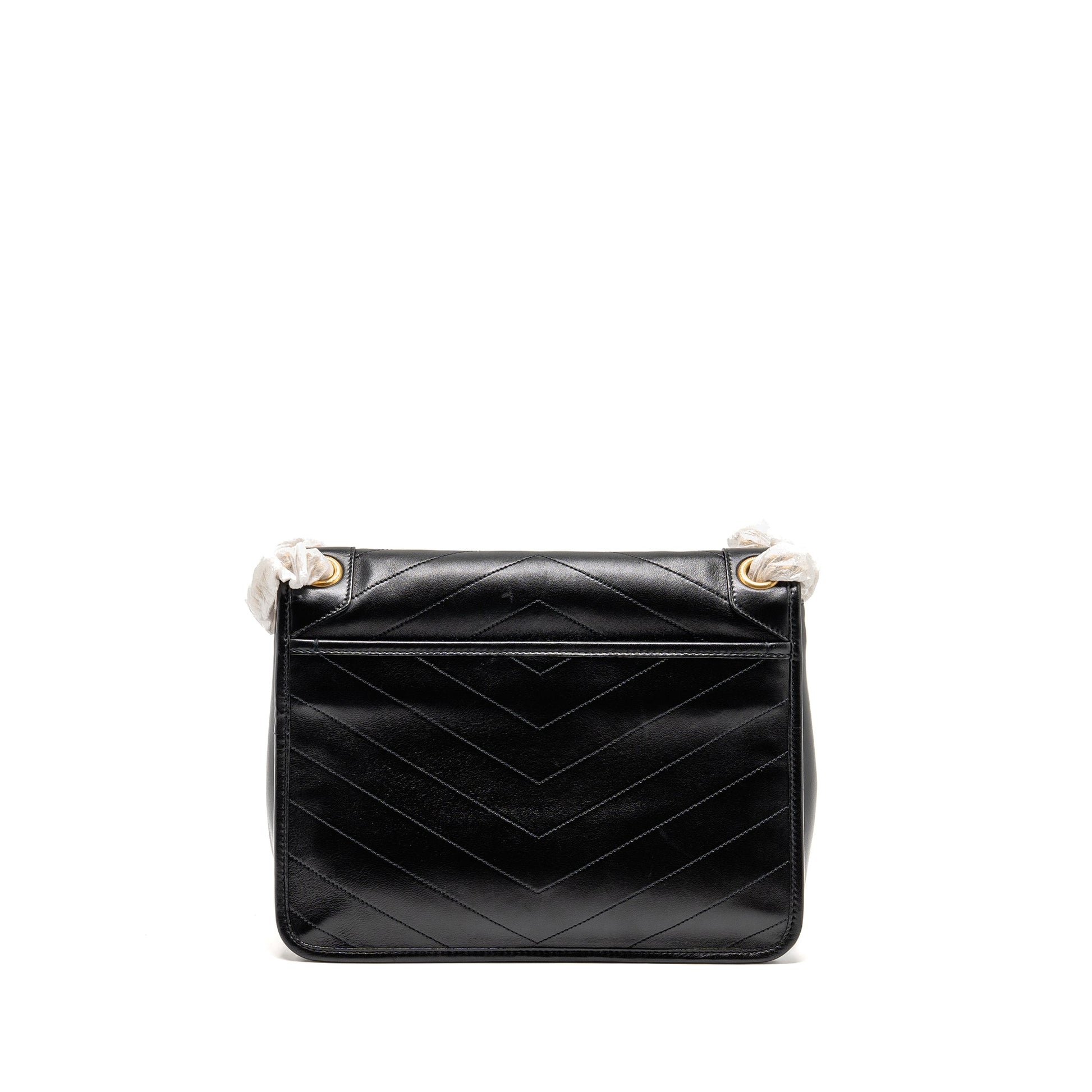 YSL Saint Laurent Niki Purse Lambskin Black Medium Travel Bag