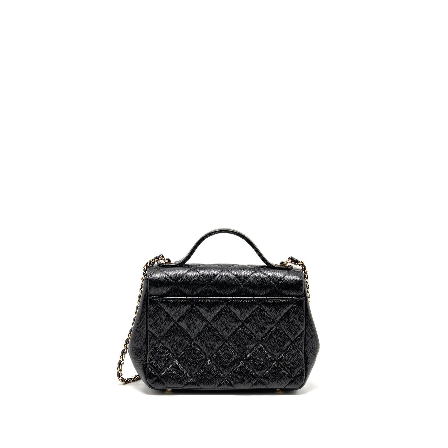 Chanel Business Affinity Caviar LGHW Black Small Handbag Lghw 3