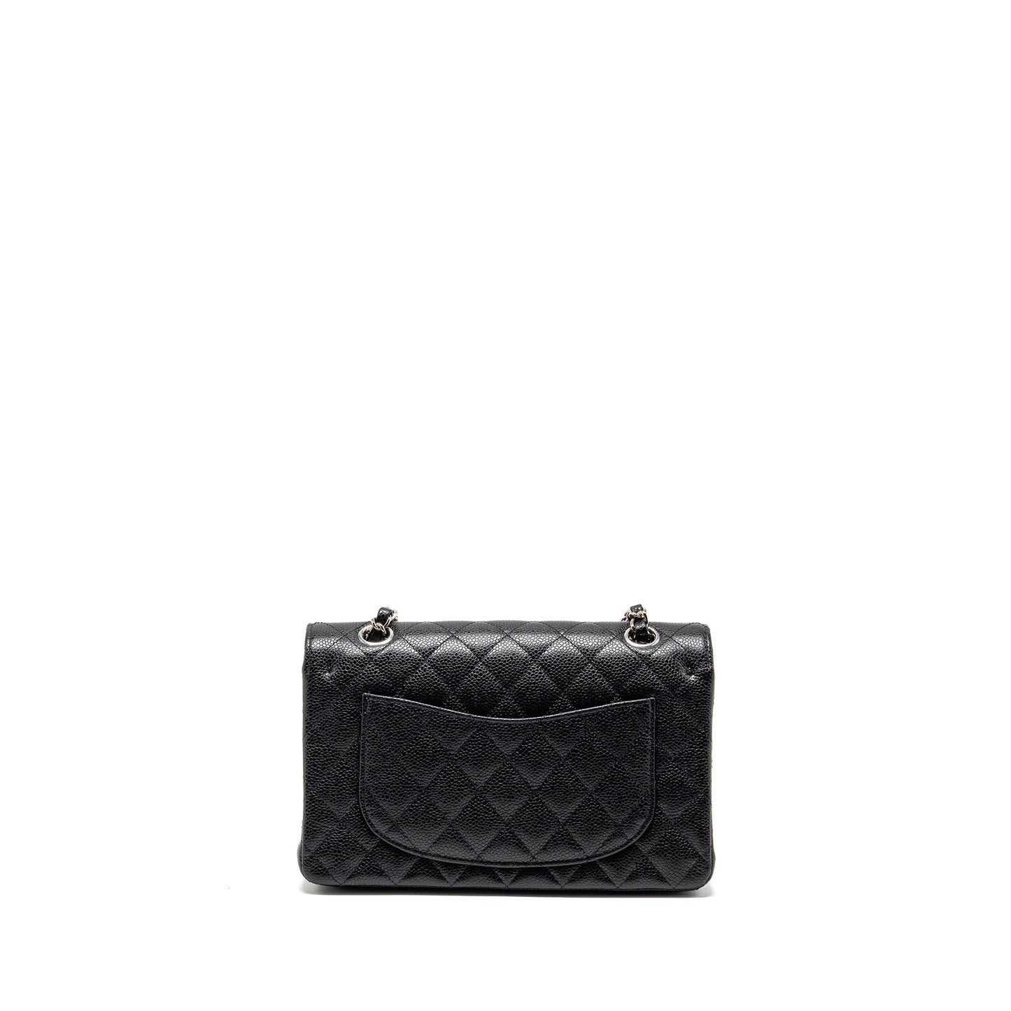 Chanel Classic Double Flap Caviar SHW Black Small Shoulder Bag Shw 2