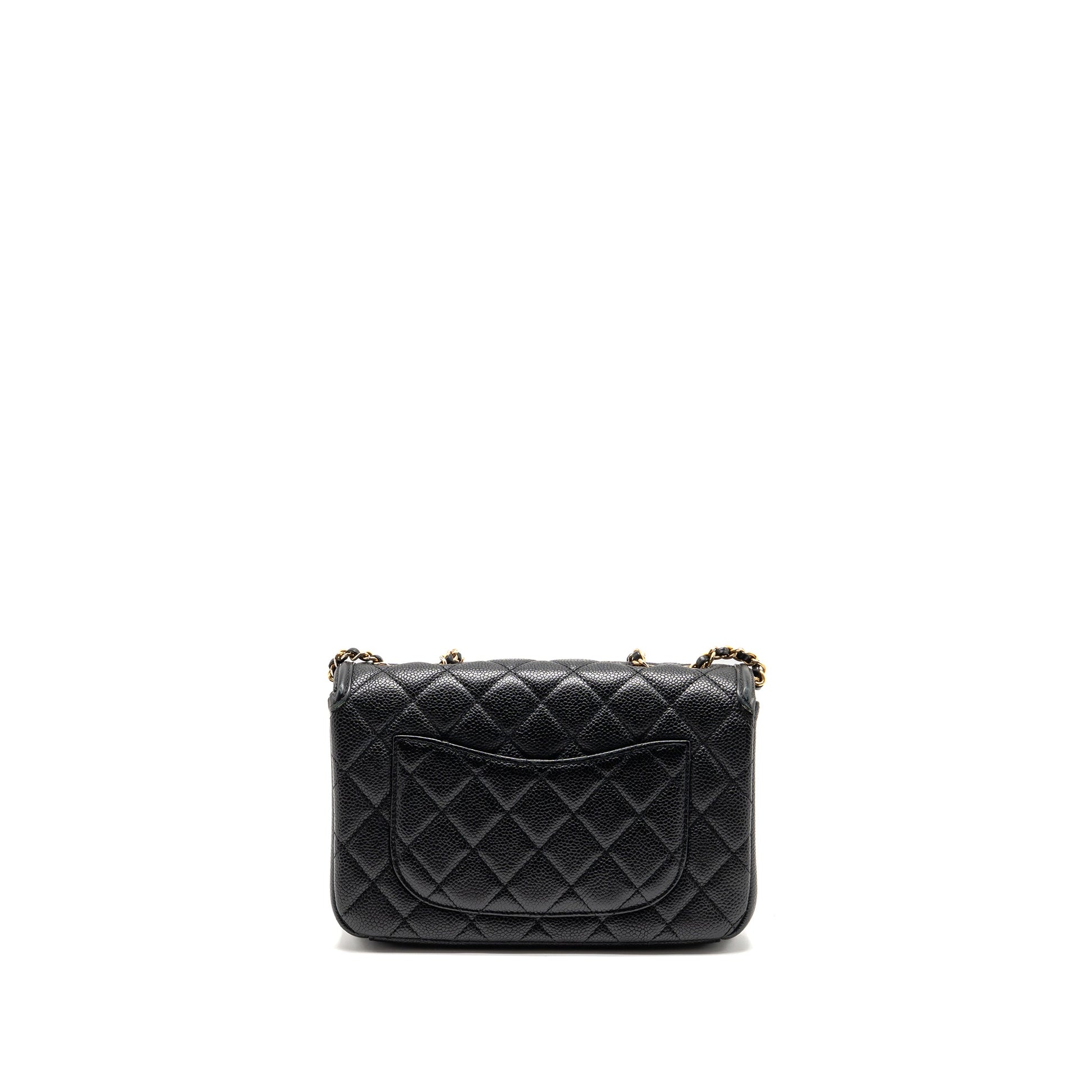 Chanel Filigree Flap Caviar GHW Black Shoulder Bag Ghw 1