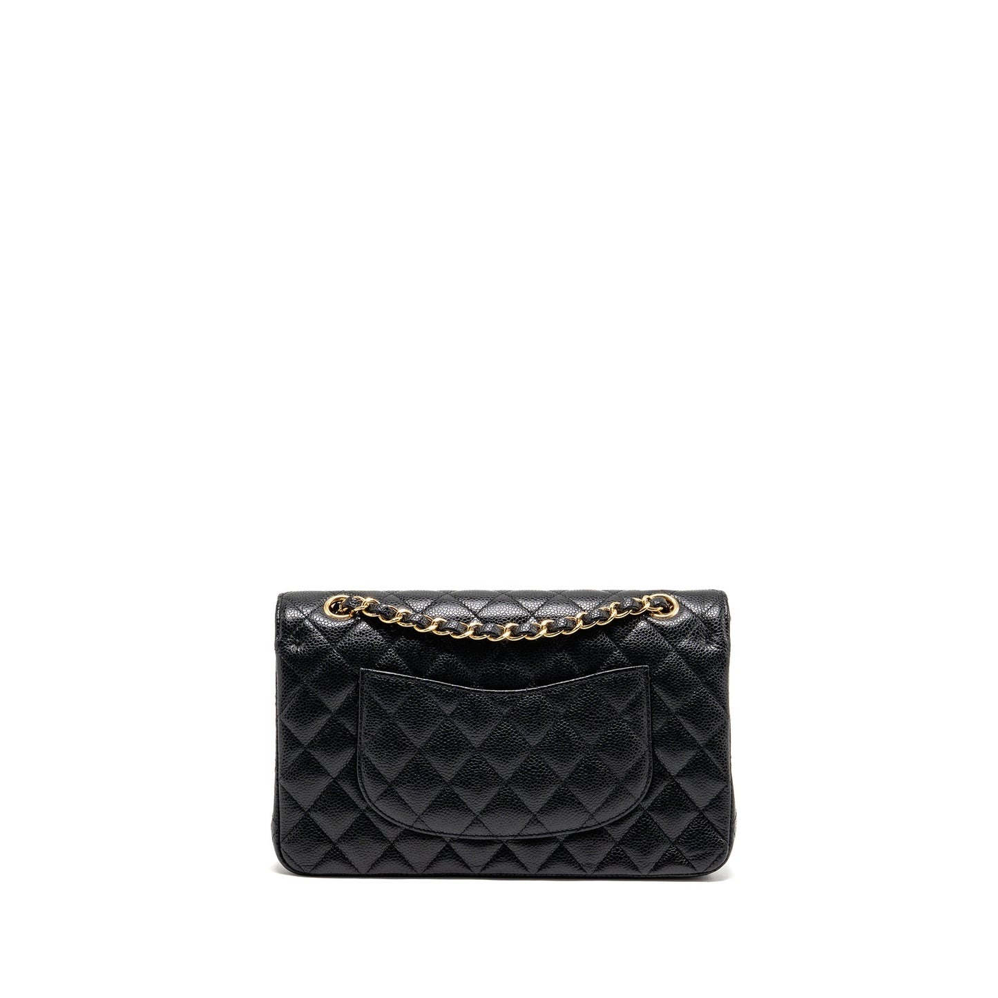 Chanel Classic Double Flap Caviar GHW Black Shoulder Bag Ghw 28