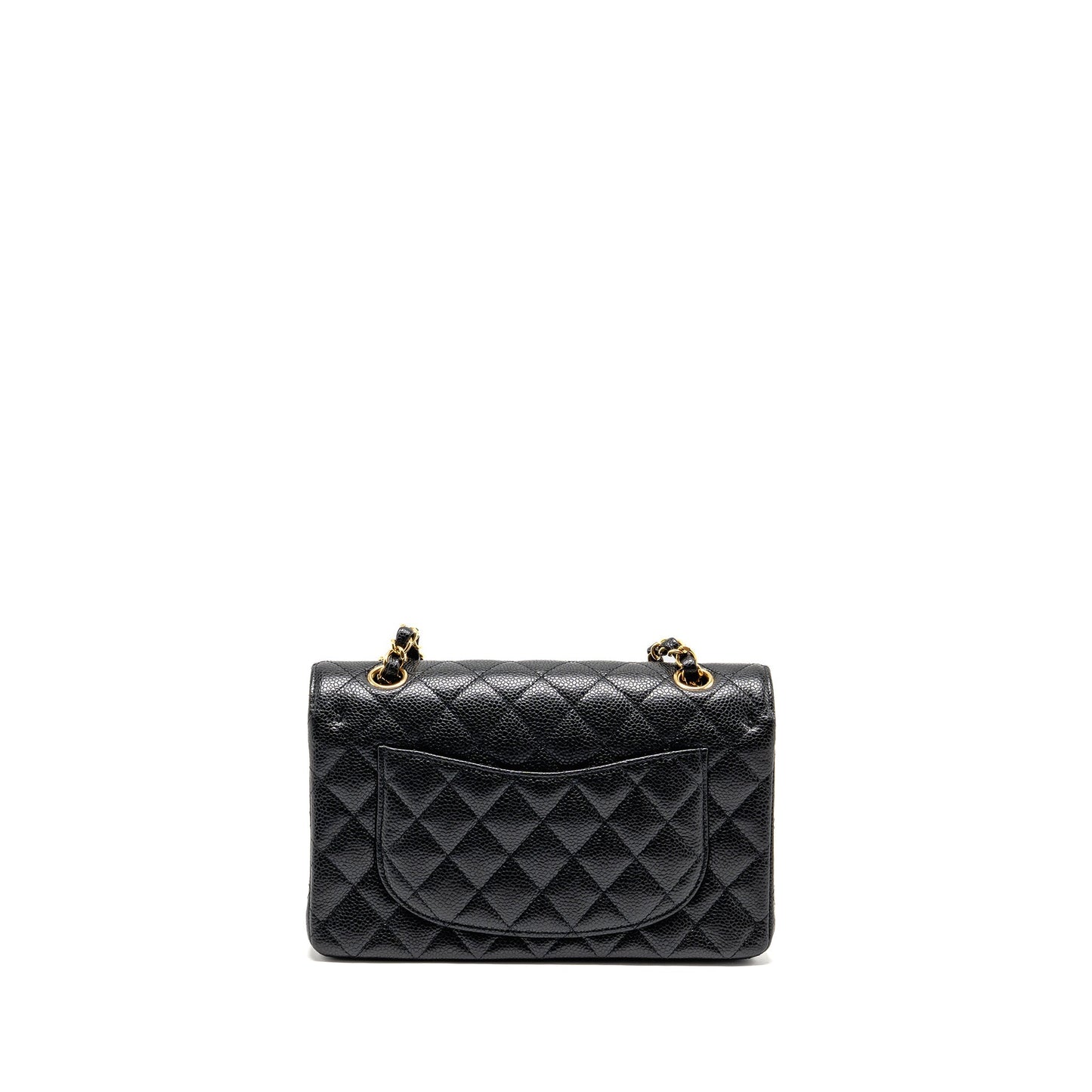 Chanel Classic Double Flap Caviar GHW microchip Black Small Shoulder Bag Ghwmicrochip 2
