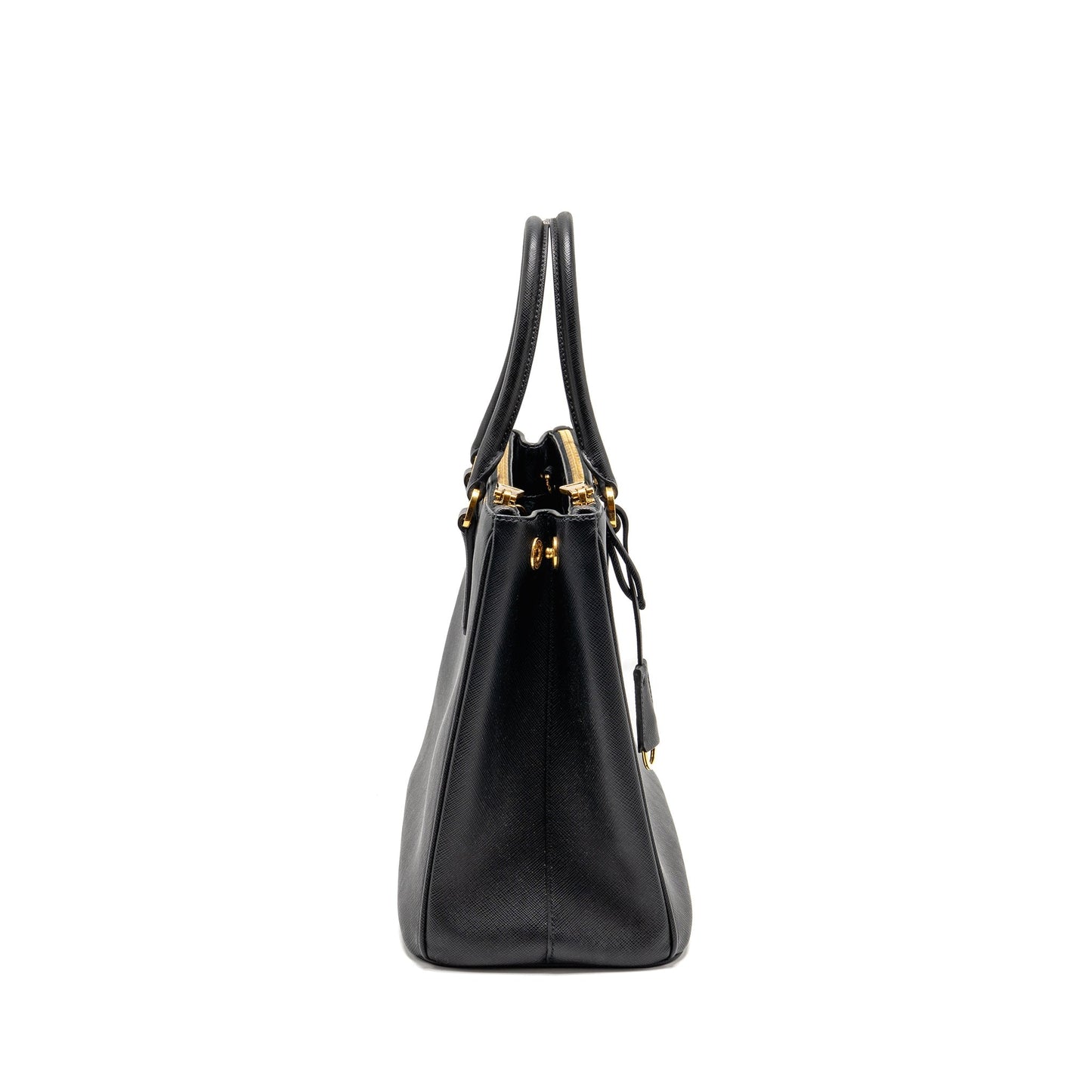 Prada Saffiano Tote Purse Galleria Saffiano Handbag Leather Black Tote Bag