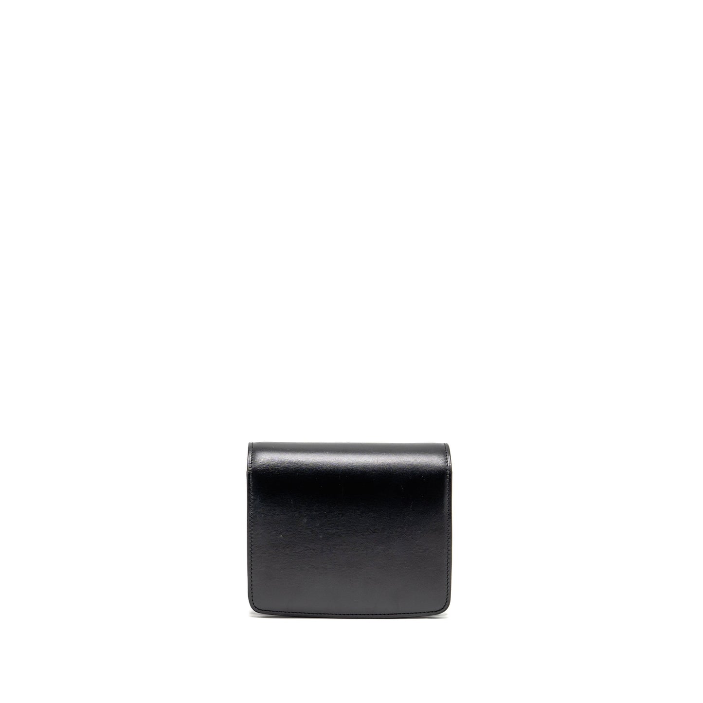 Celine Teen Classic Purse Calfskin Handbag Black Travel Bag