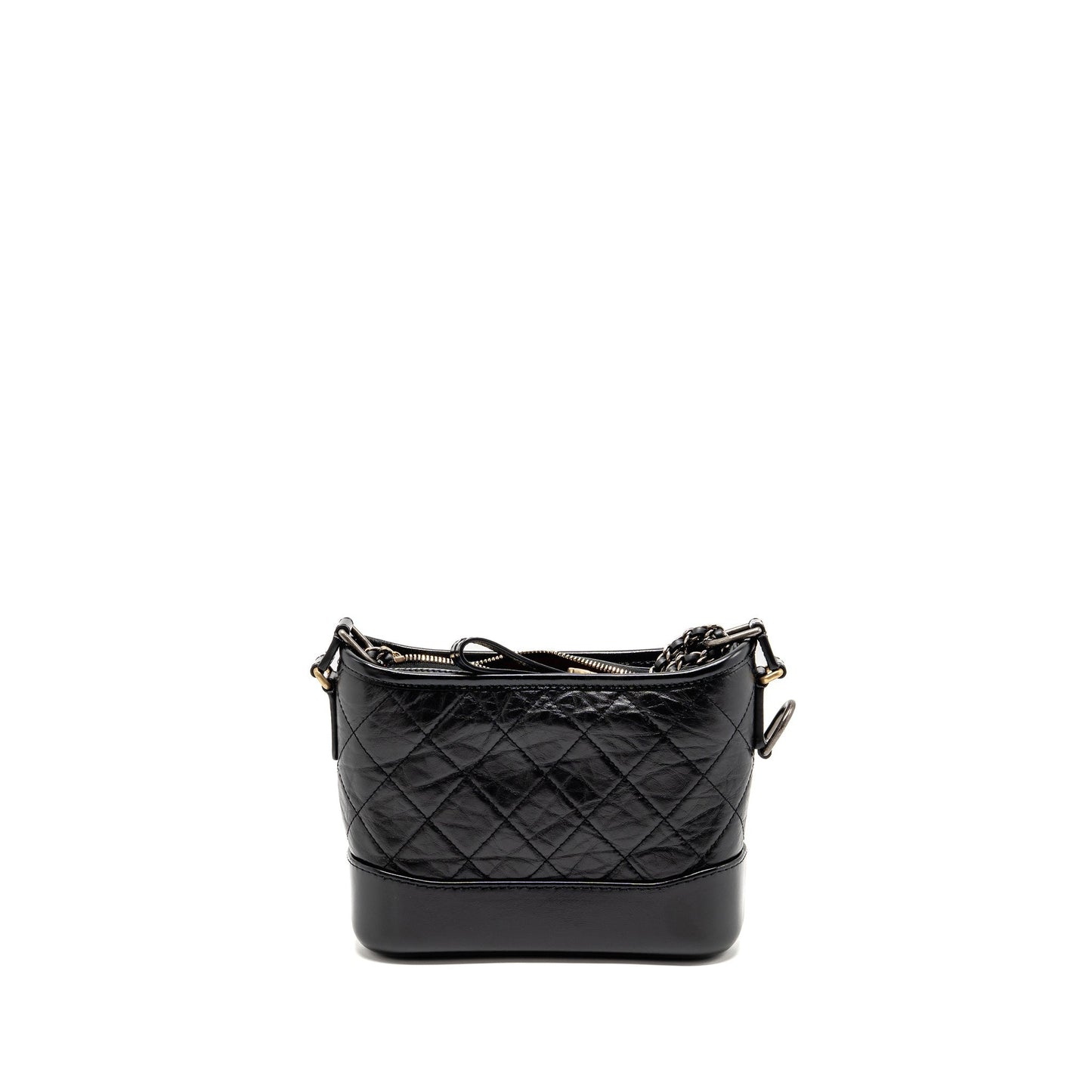 Chanel Gabrielle Hobo Aged Calfskin Hardware Multicolour Black Small Shoulder Bag Hardware 7