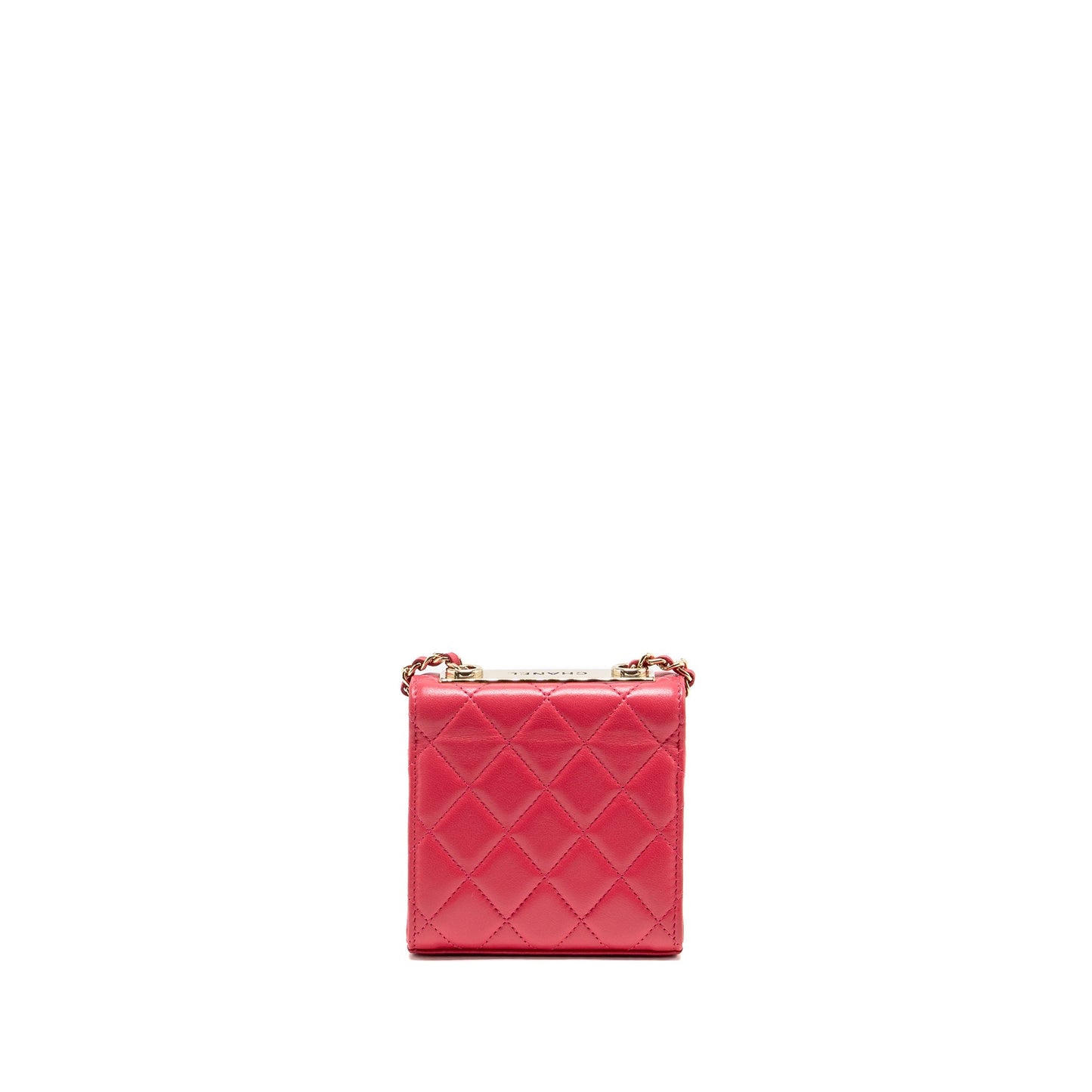 Chanel Trendy CC Lambskin LGHW Pink Clutch Bag Pink Lghw
