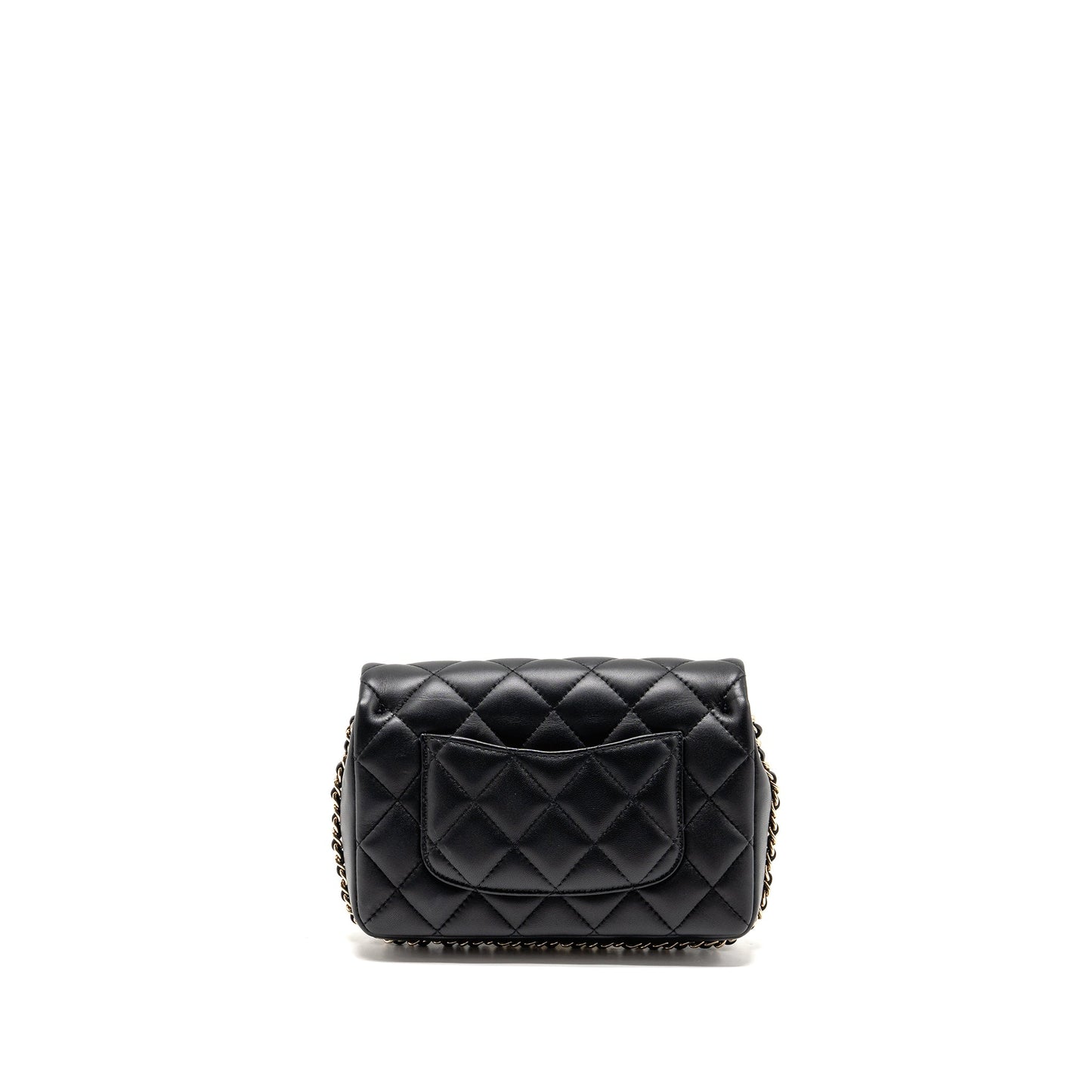 Chanel Quilted Flap Pearl Detailed Lambskin LGHW Black Shoulder Bag