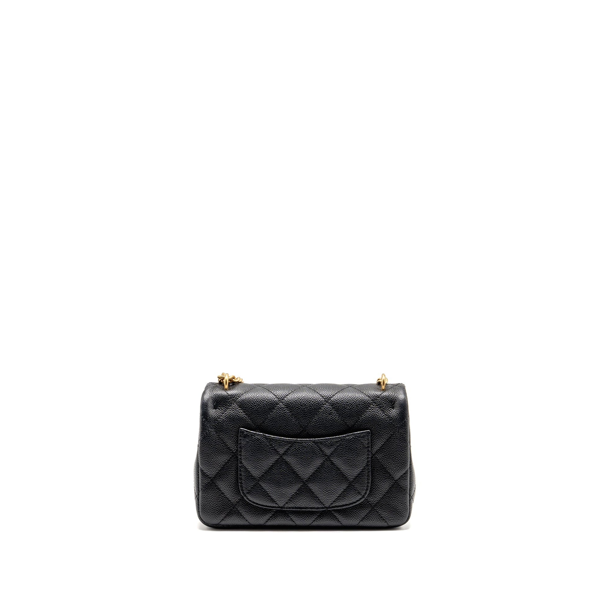 Chanel Coco Love Flap Adjustable Caviar GHW Black Shoulder Bag Black 8