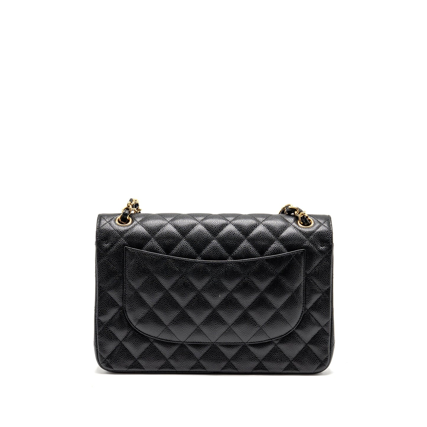 Chanel Jumbo Classic Double Flap Caviar GHW Black Shoulder Bag Ghw 11