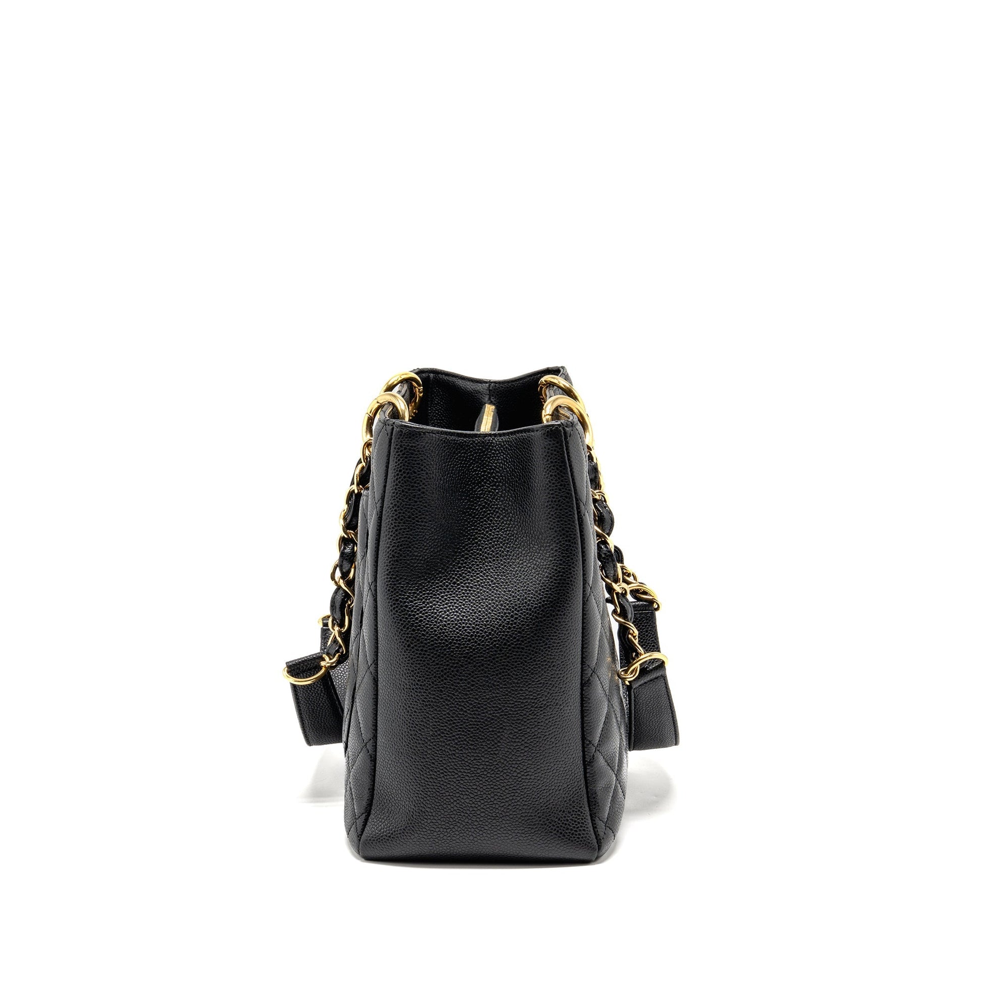 Chanel Grand Shopping GST Caviar GHW Black Tote Bag Ghw 3