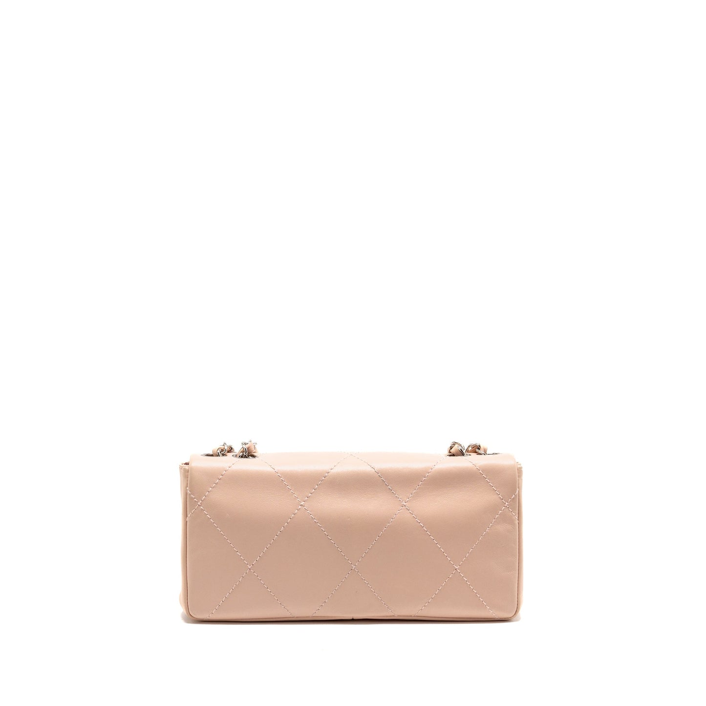 Chanel Giant CC Flap Lambskin Rose Clair Shoulder Bag