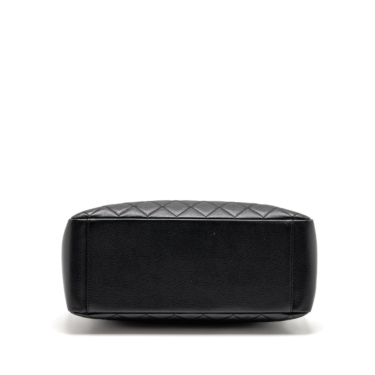 Chanel Grand Shopping Caviar SHW Black Tote Bag 8