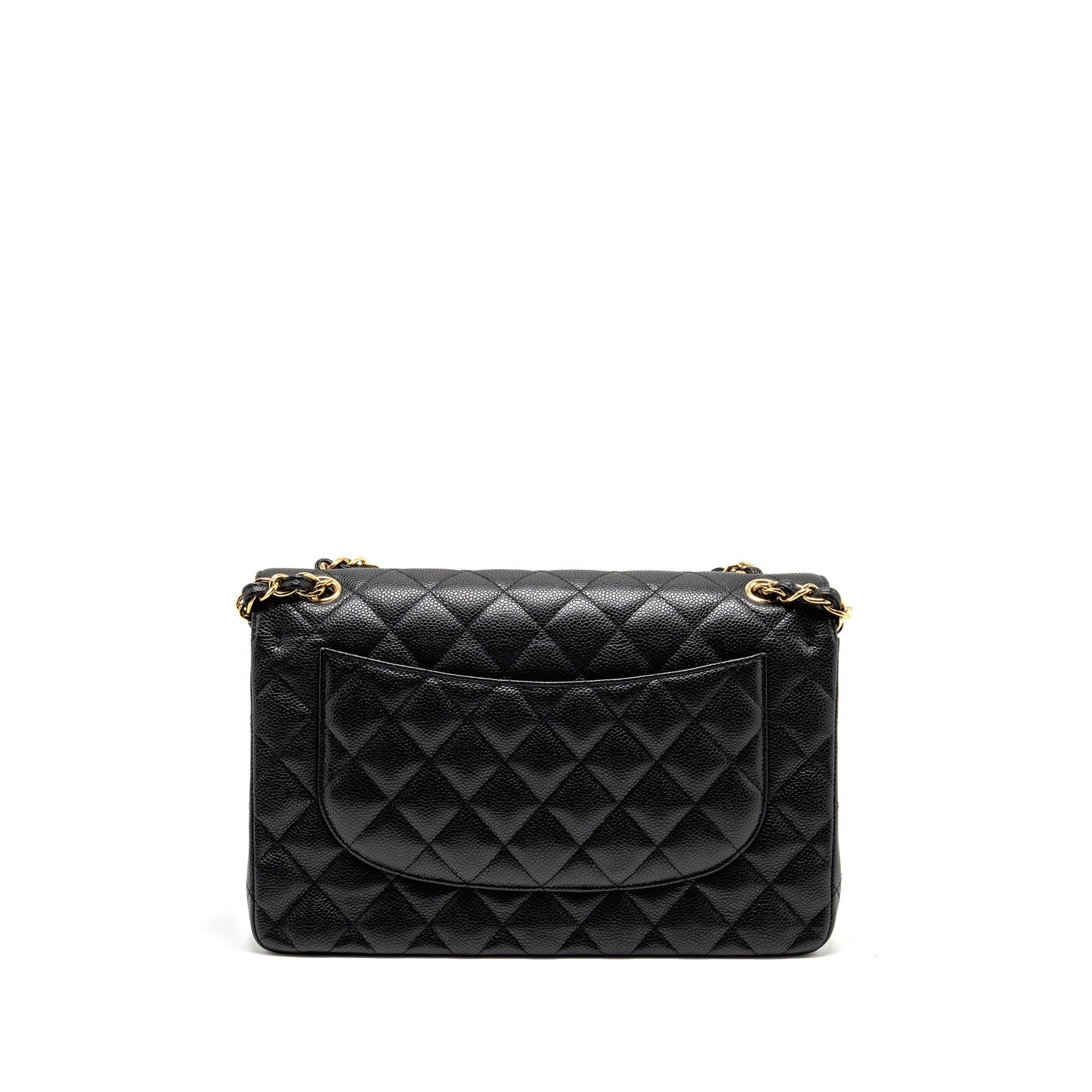 Chanel Jumbo Classic Double Flap Caviar GHW Black Shoulder Bag Ghw 1