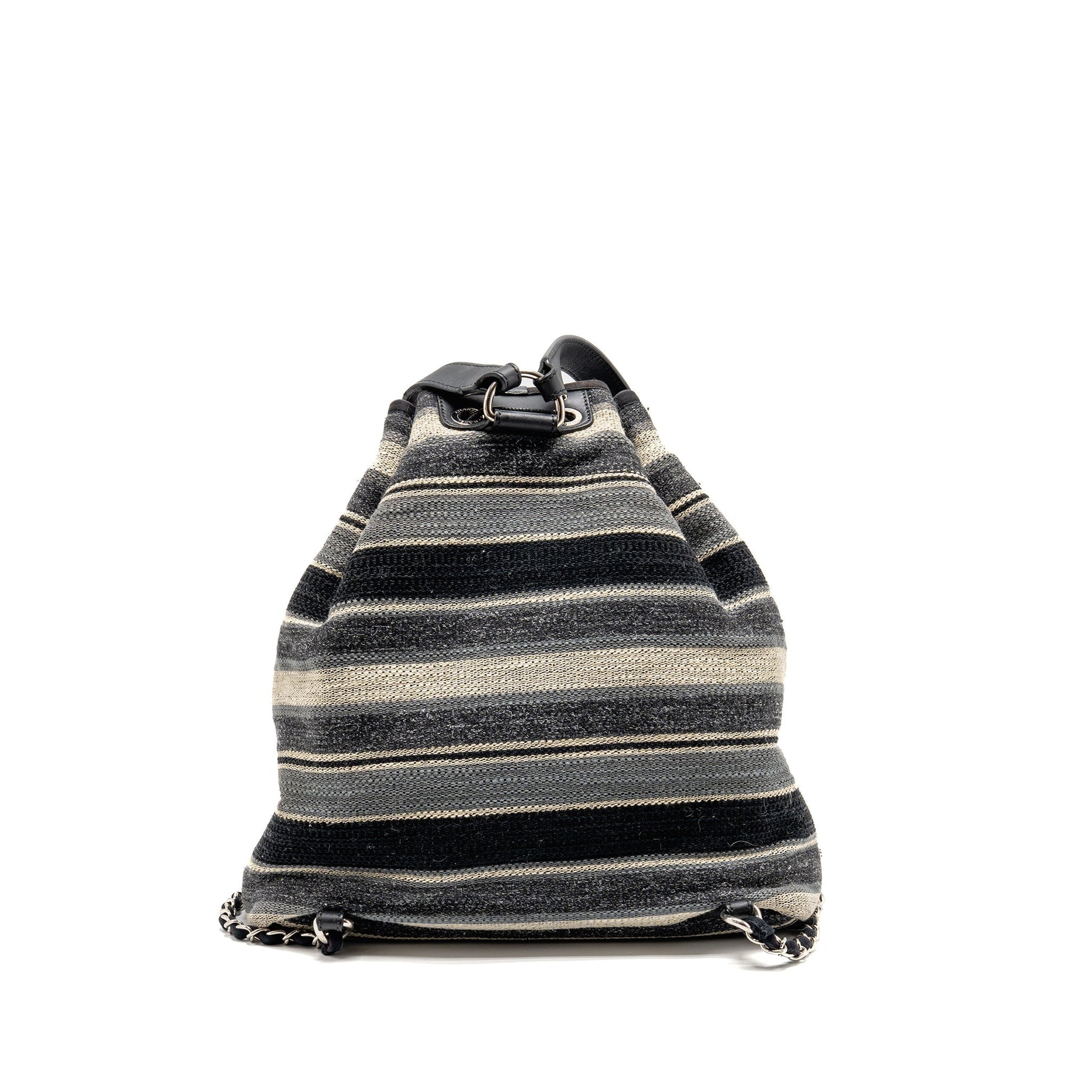 Chanel 31 Rue Cambon Bucket Backpack Fabric Multicolour Bucket Bag