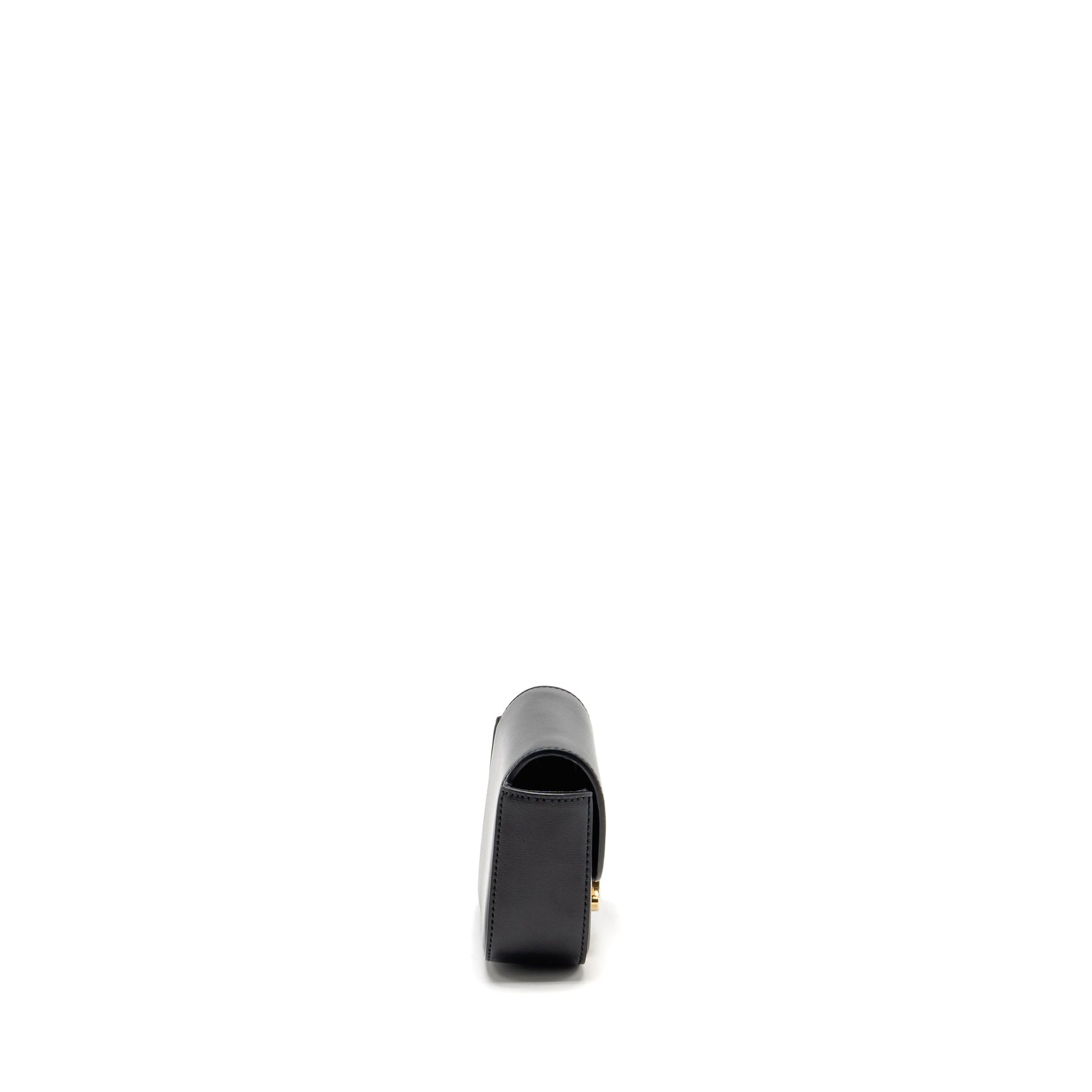 Celine Claude Calfskin Handbag Black Mini Travel Bag