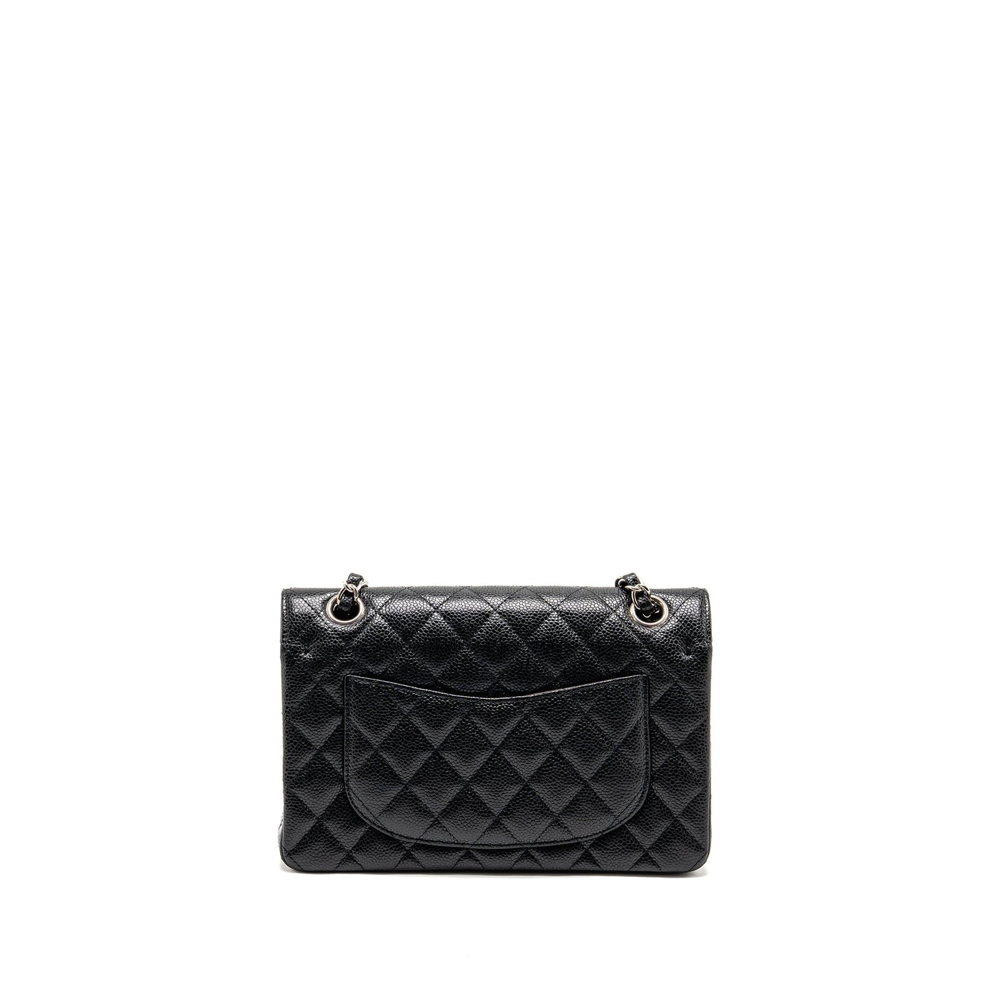 Chanel Classic Double Flap Caviar SHW Black Small Shoulder Bag Shw 1