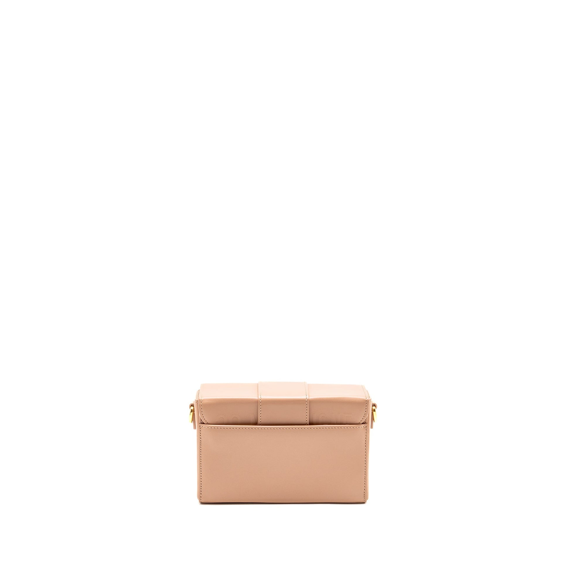 Dior Montaigne Box Calfskin Rose De Ven Handbag Travel Bag