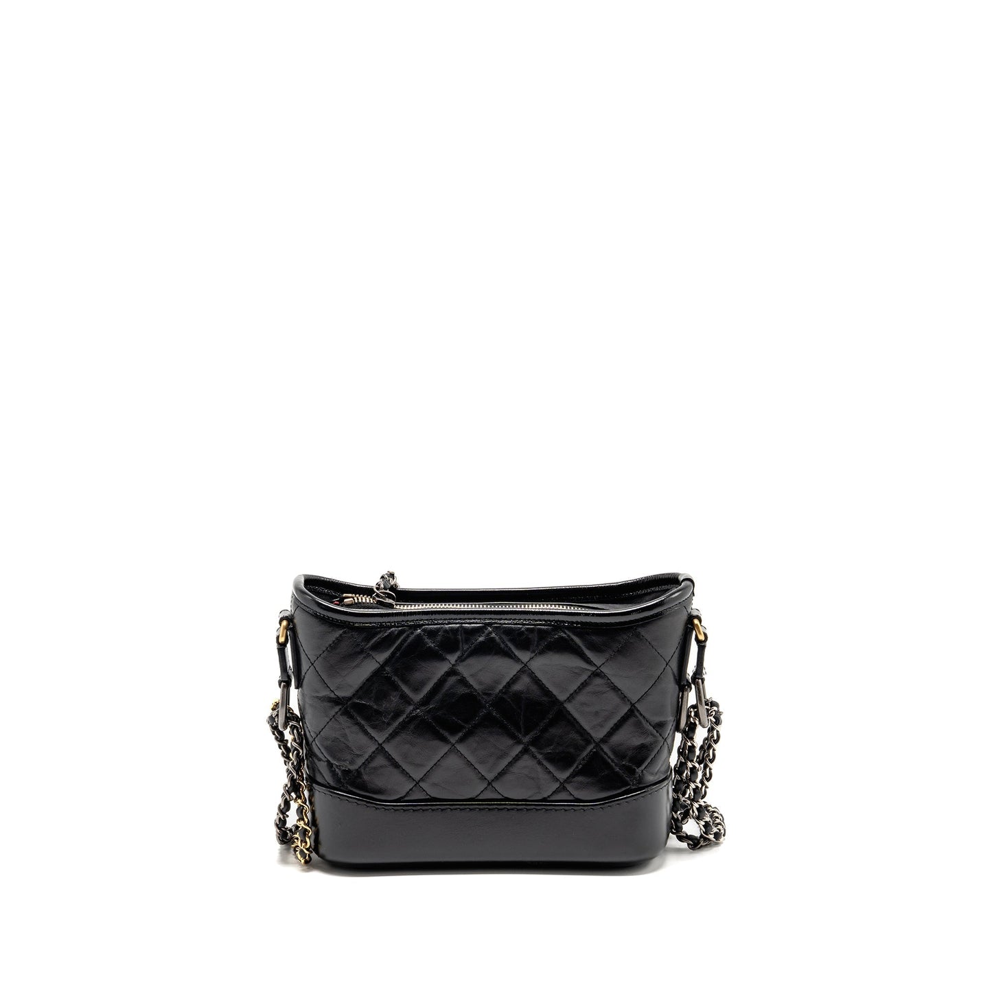 Chanel Gabrielle Hobo Aged Calfskin Hardware Multicolour Black Small Shoulder Bag Hardware 6