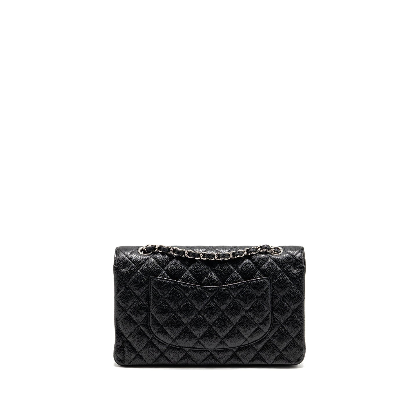 Chanel Classic Double Flap Caviar SHW Black Shoulder Bag Shw 14