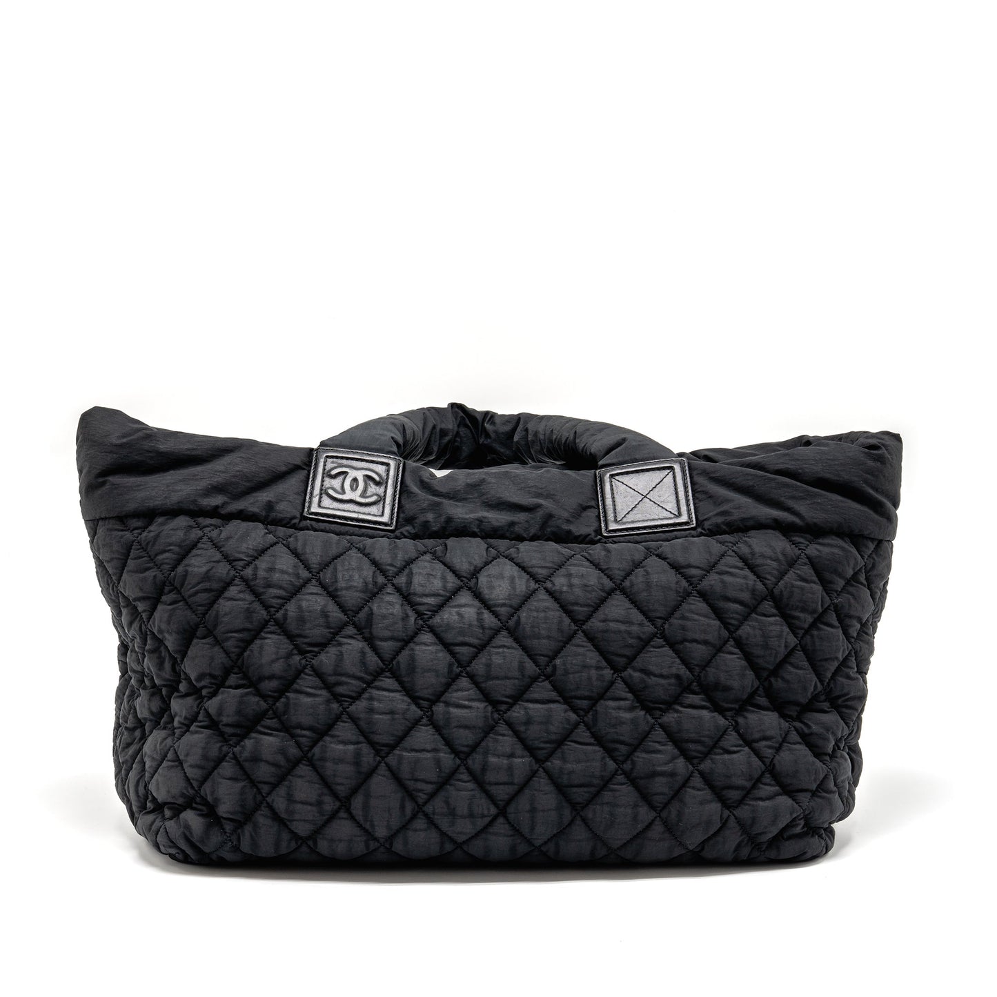 Chanel Cocoon Nylon SHW Black Canvas Travel Bag