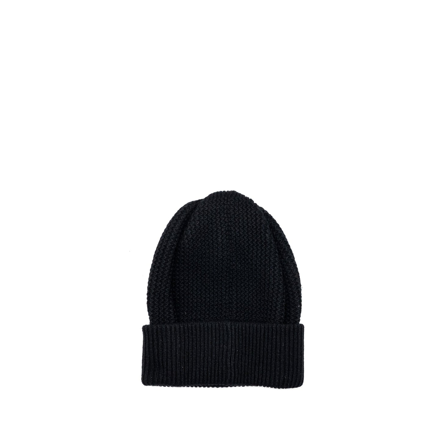 Chanel Beanie Letters Cashmere Black Gold Hat