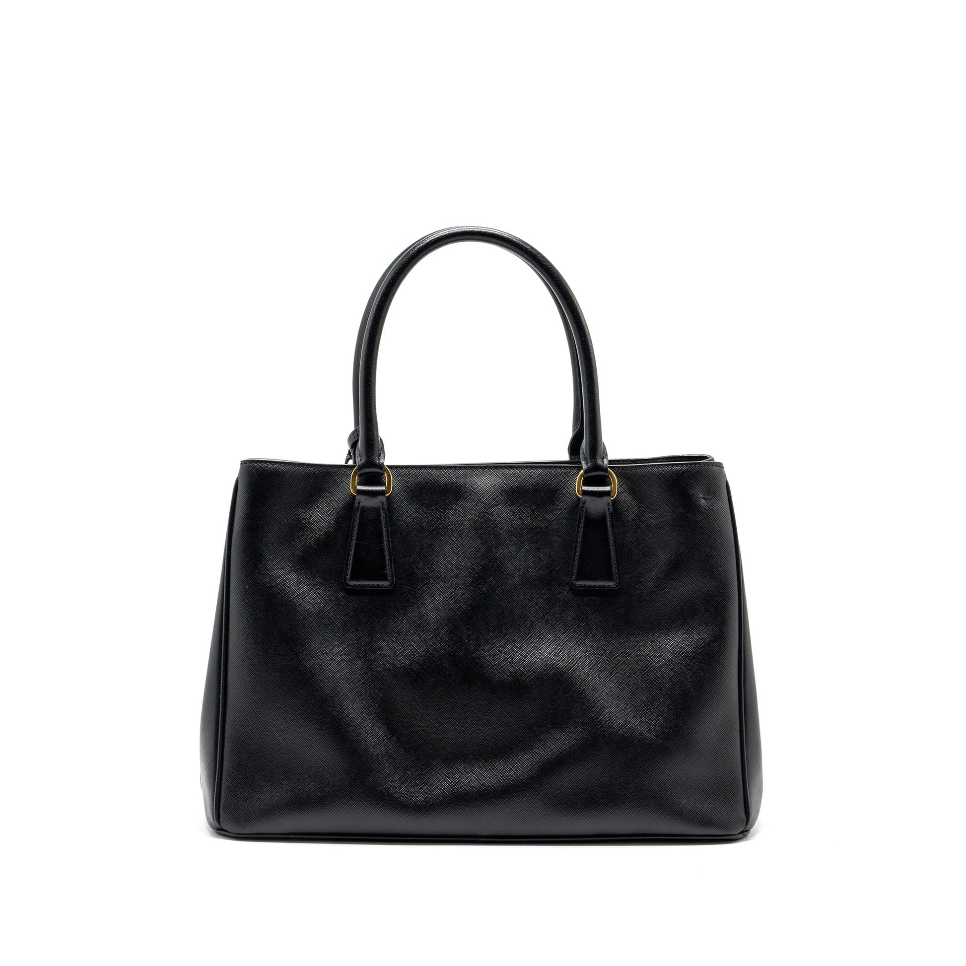 Prada Saffiano Tote Purse Handbag Leather Black Tote Bag Black Handbag