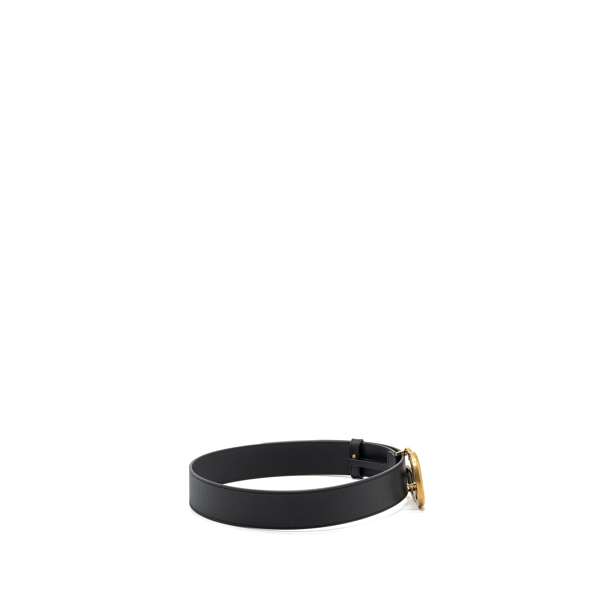 Gucci Size Width Marmont Belt Handbag Leather Black Accessory