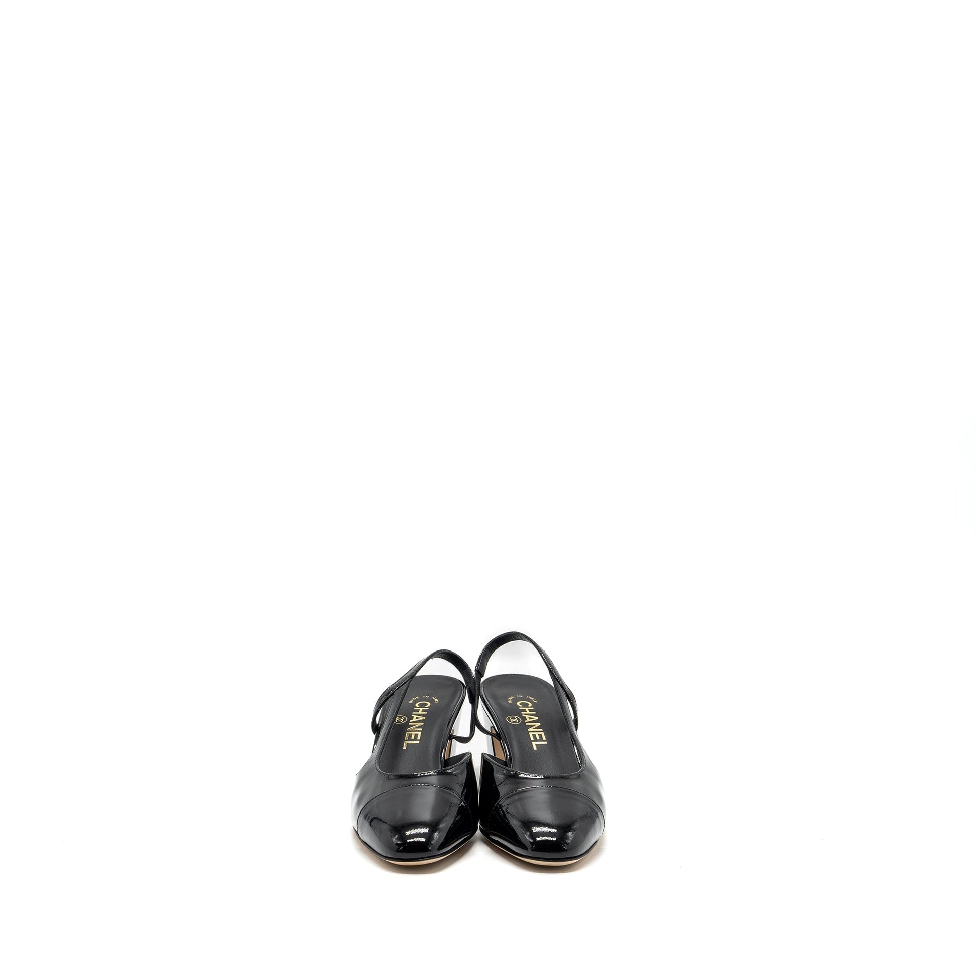 Chanel 22k ck LGHW Black Shoes
