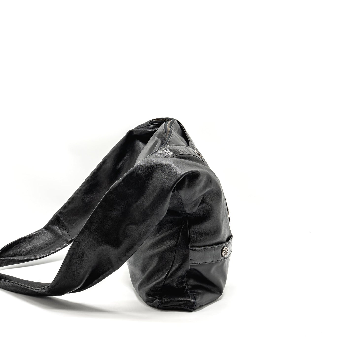 Chanel Tie on Girl Lambskin SHW Black Handbag