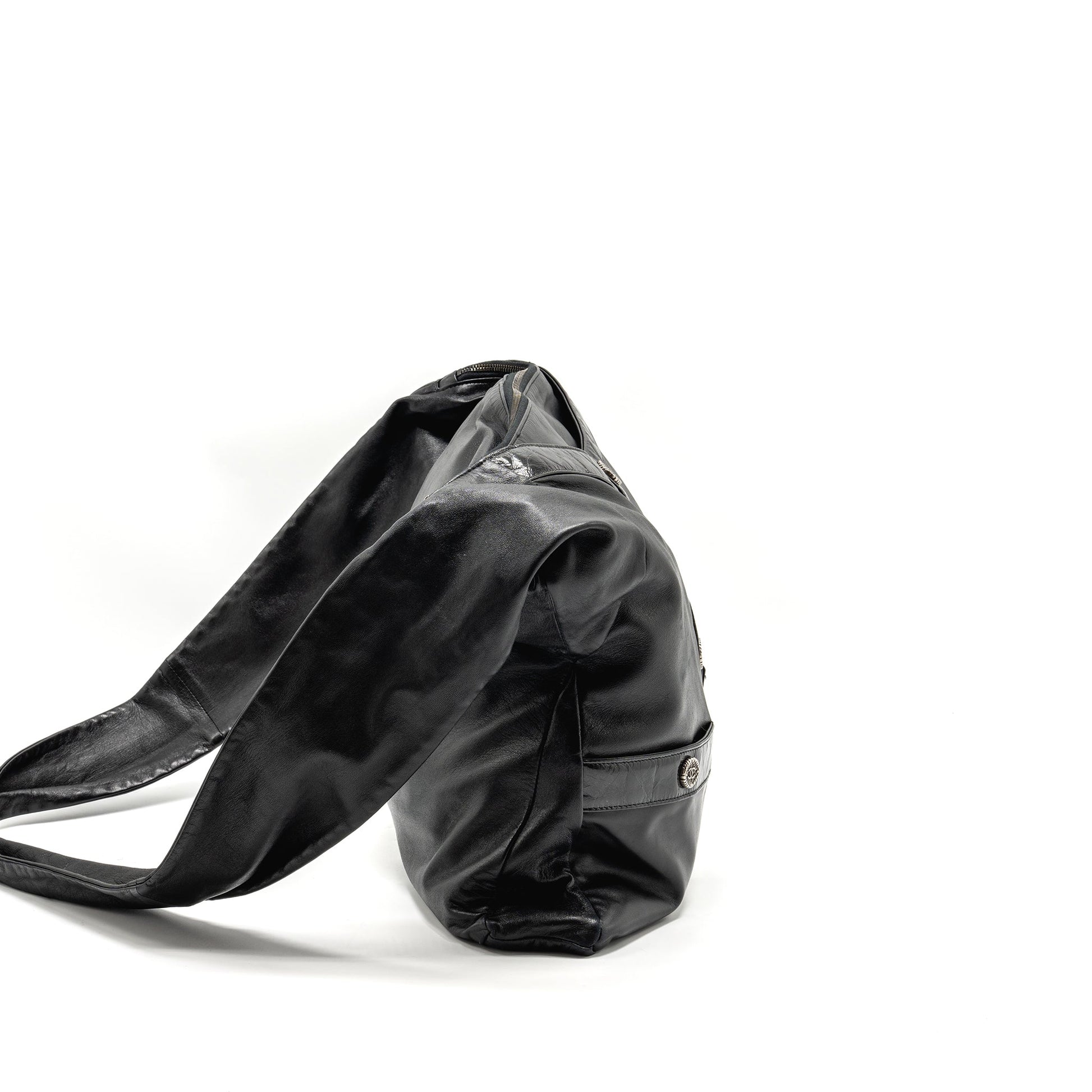 Chanel Tie on Girl Lambskin SHW Black Handbag