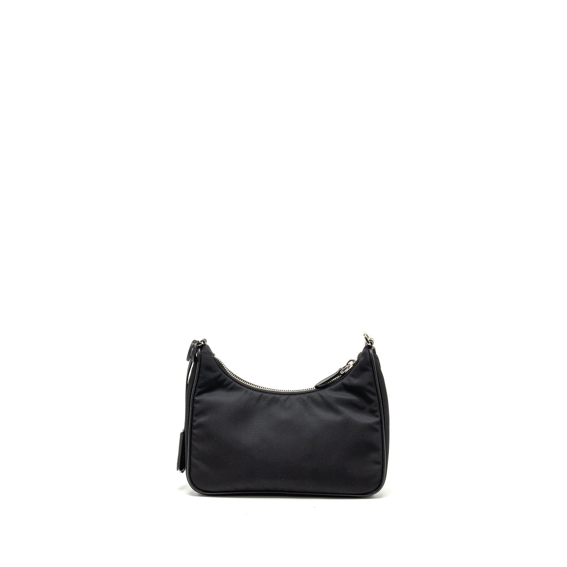 Prada Re Edition Saffiano Re Purse Handbag Nylon Black Travel Bag