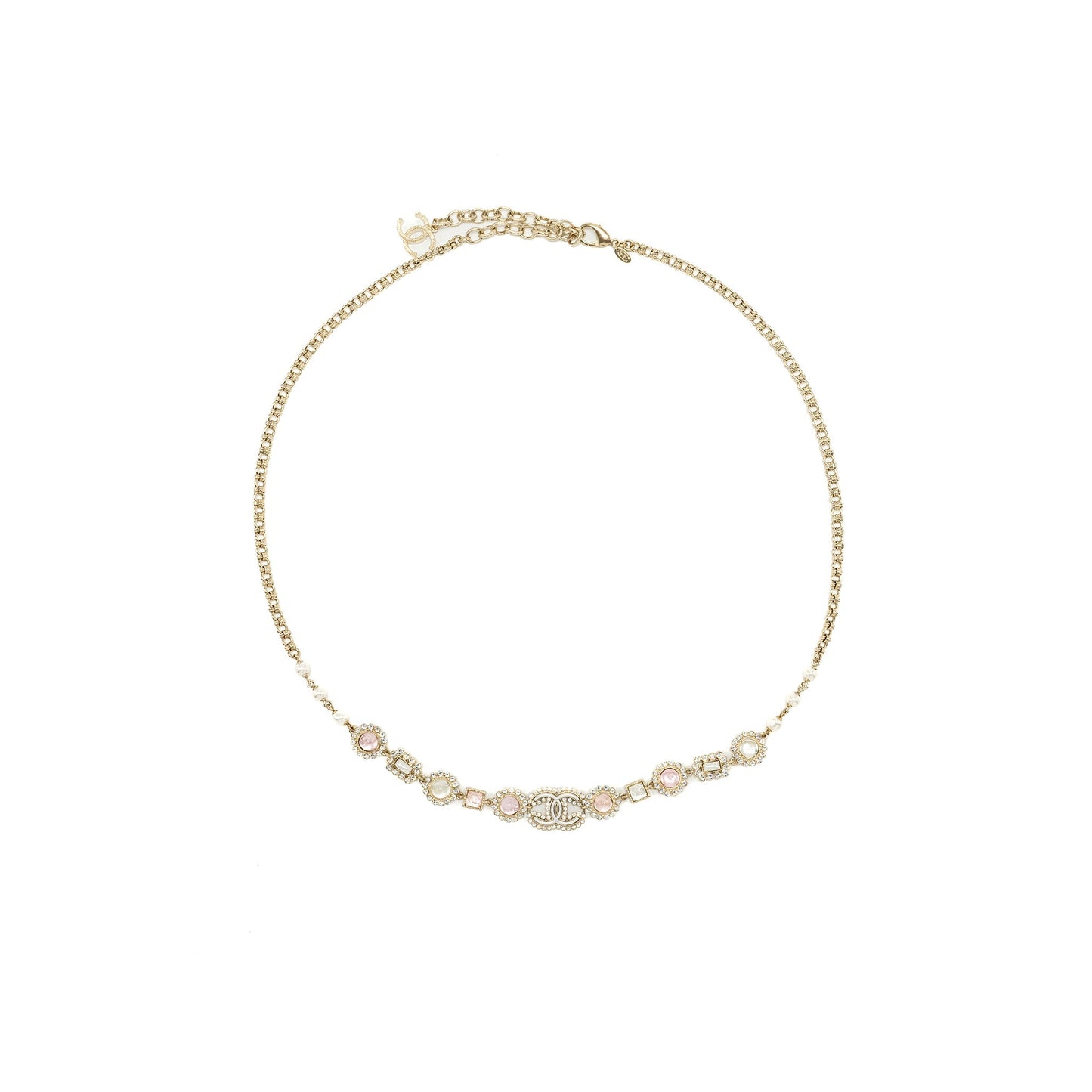 Chanel 21k tal Light Tone Gold Belt
