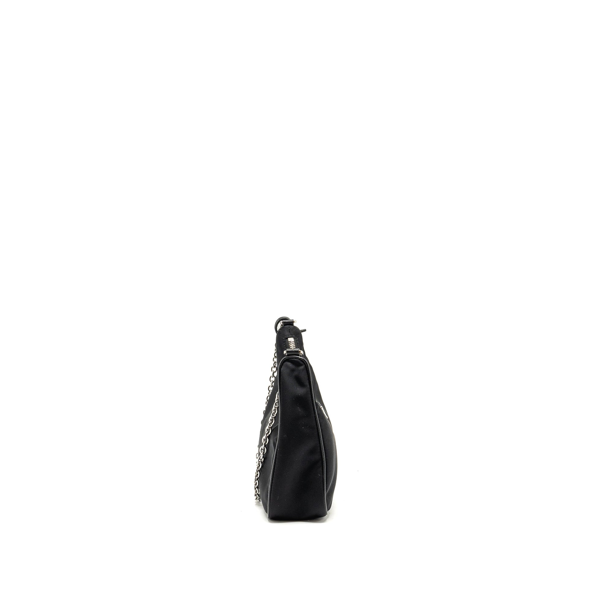 Prada Re Edition Saffiano Re Purse Handbag Nylon Black Travel Bag