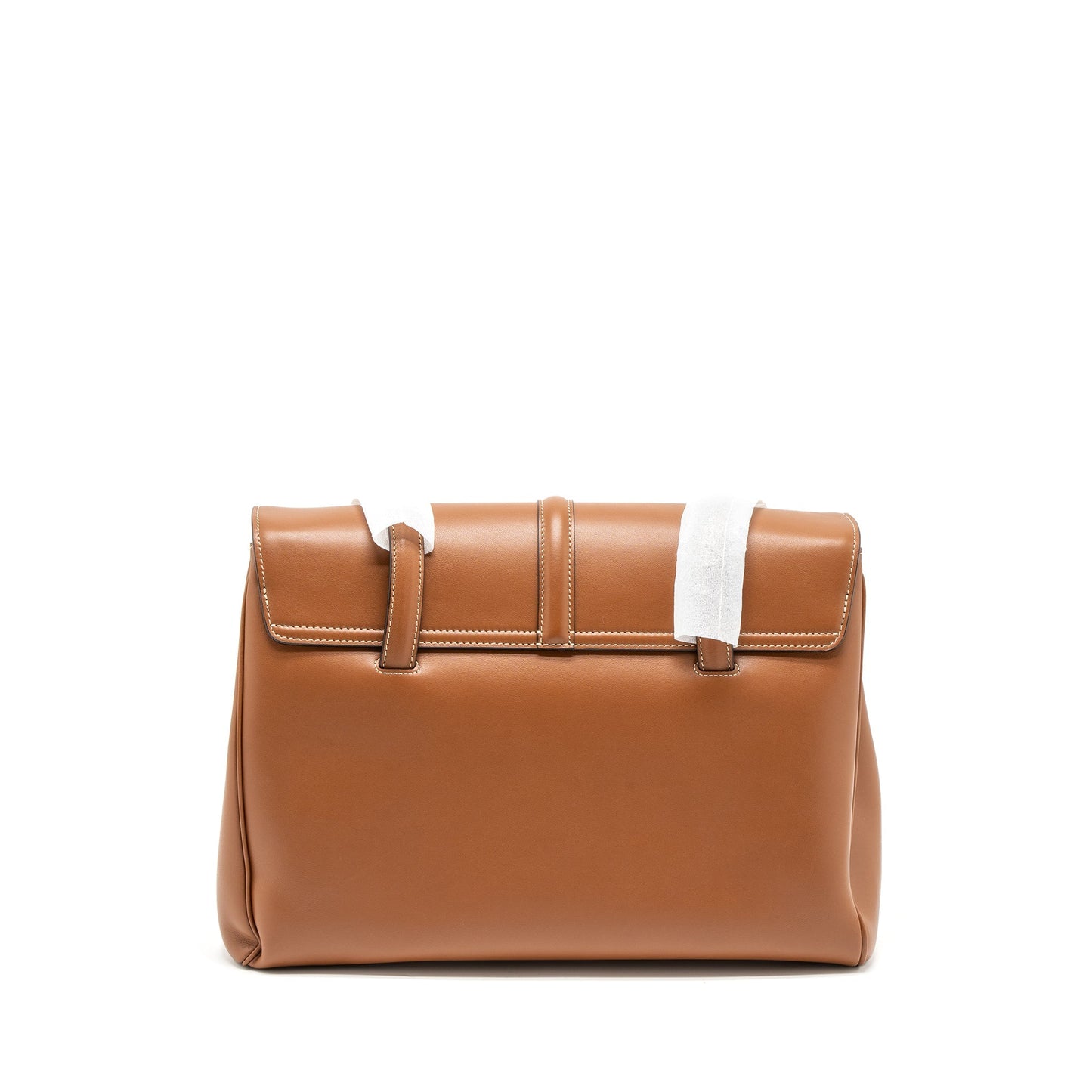 Celine Purse Soft Calfskin Handbag Tan Medium Travel Bag